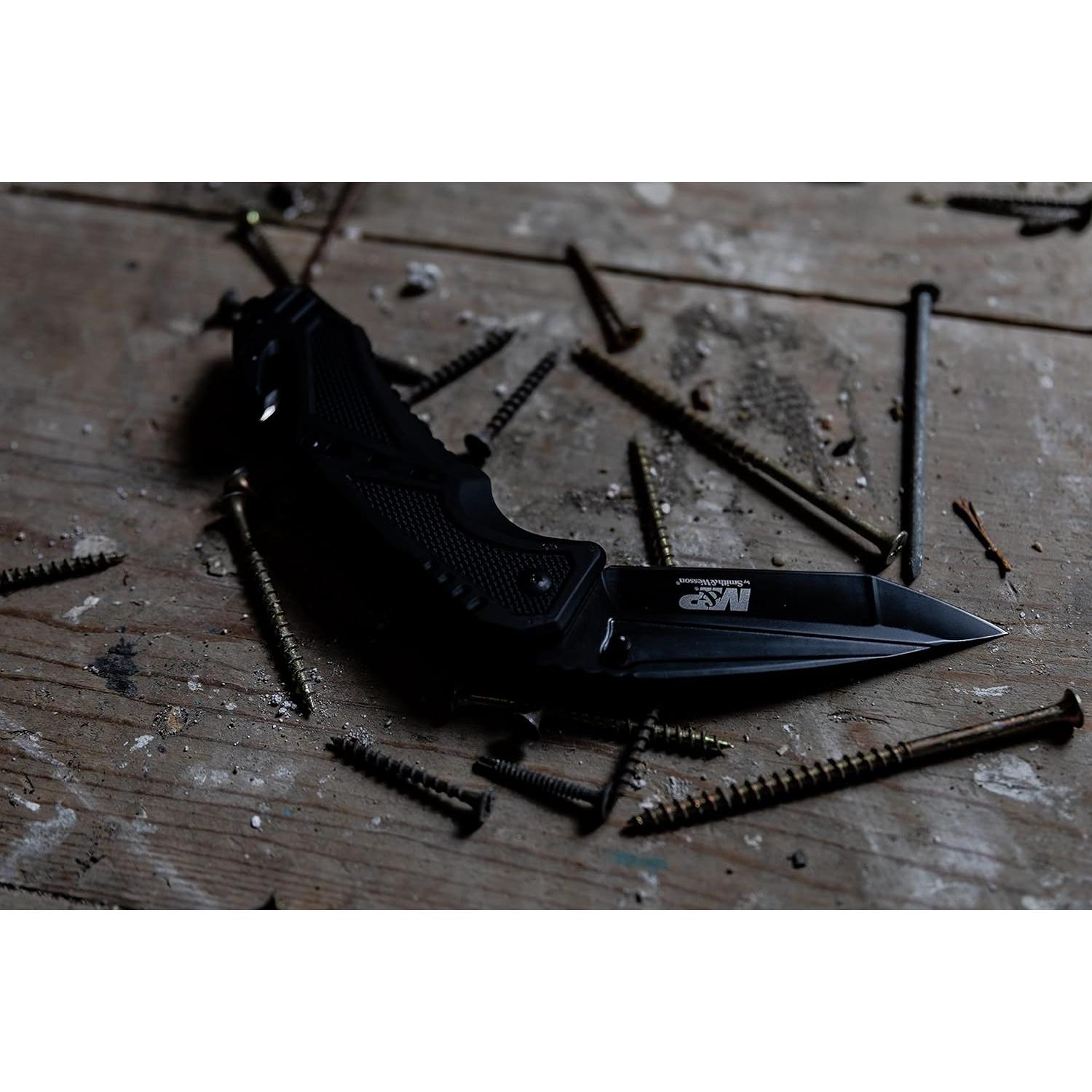 Cuchillo Plegable Smith & Wesson SWMP11B 22.6cm Táctico Negro