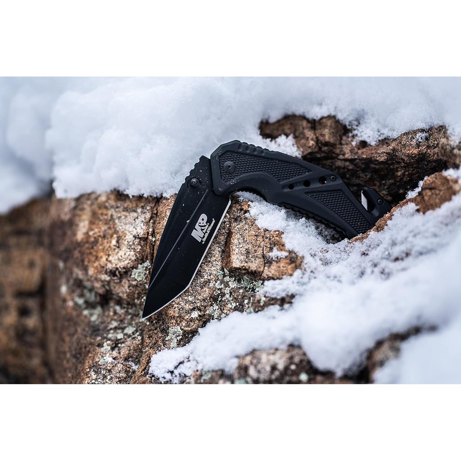 Cuchillo Plegable Smith & Wesson SWMP11B 22.6cm Táctico Negro