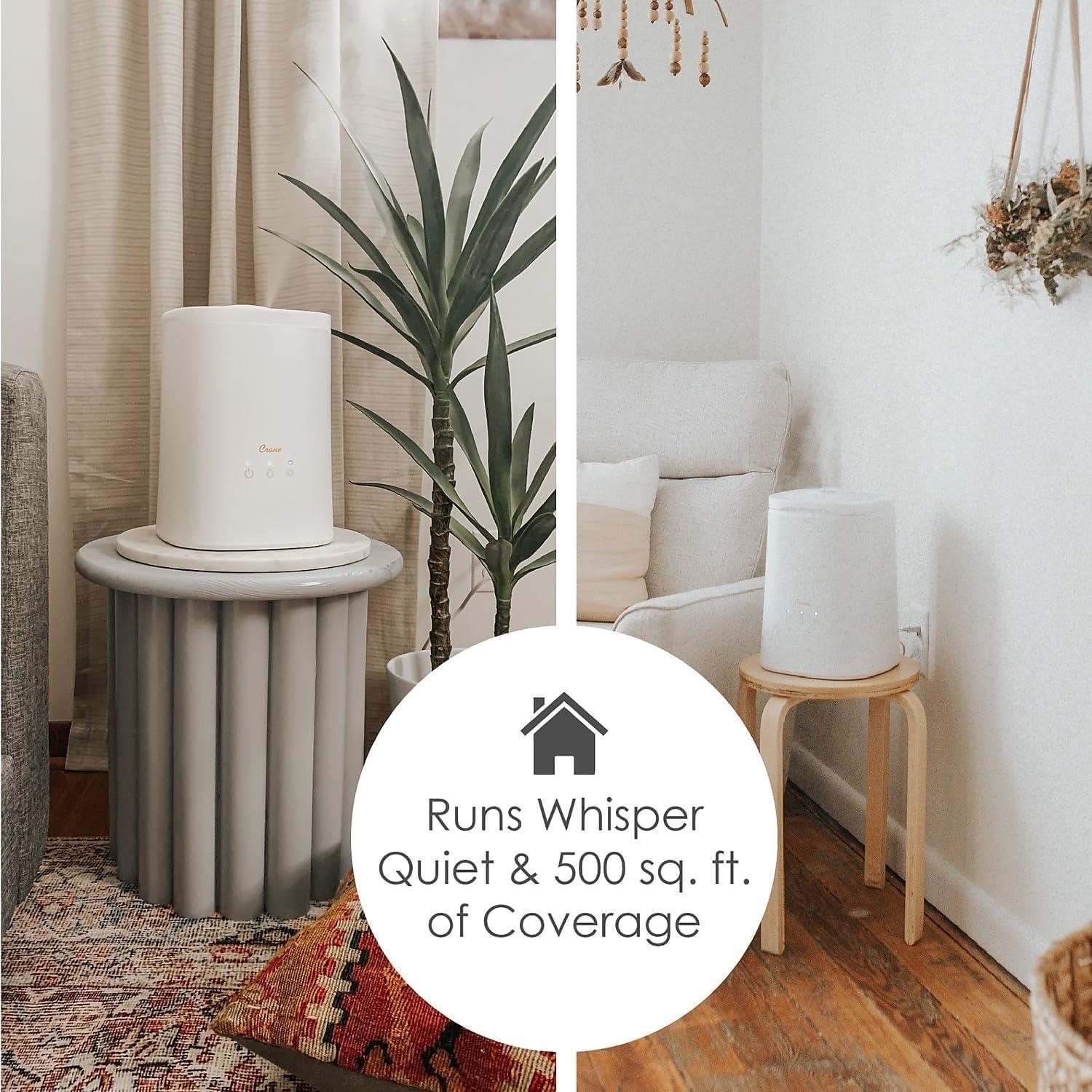 Humidificador Crane Llenado Superior 1.2 Galones Niebla Fresca