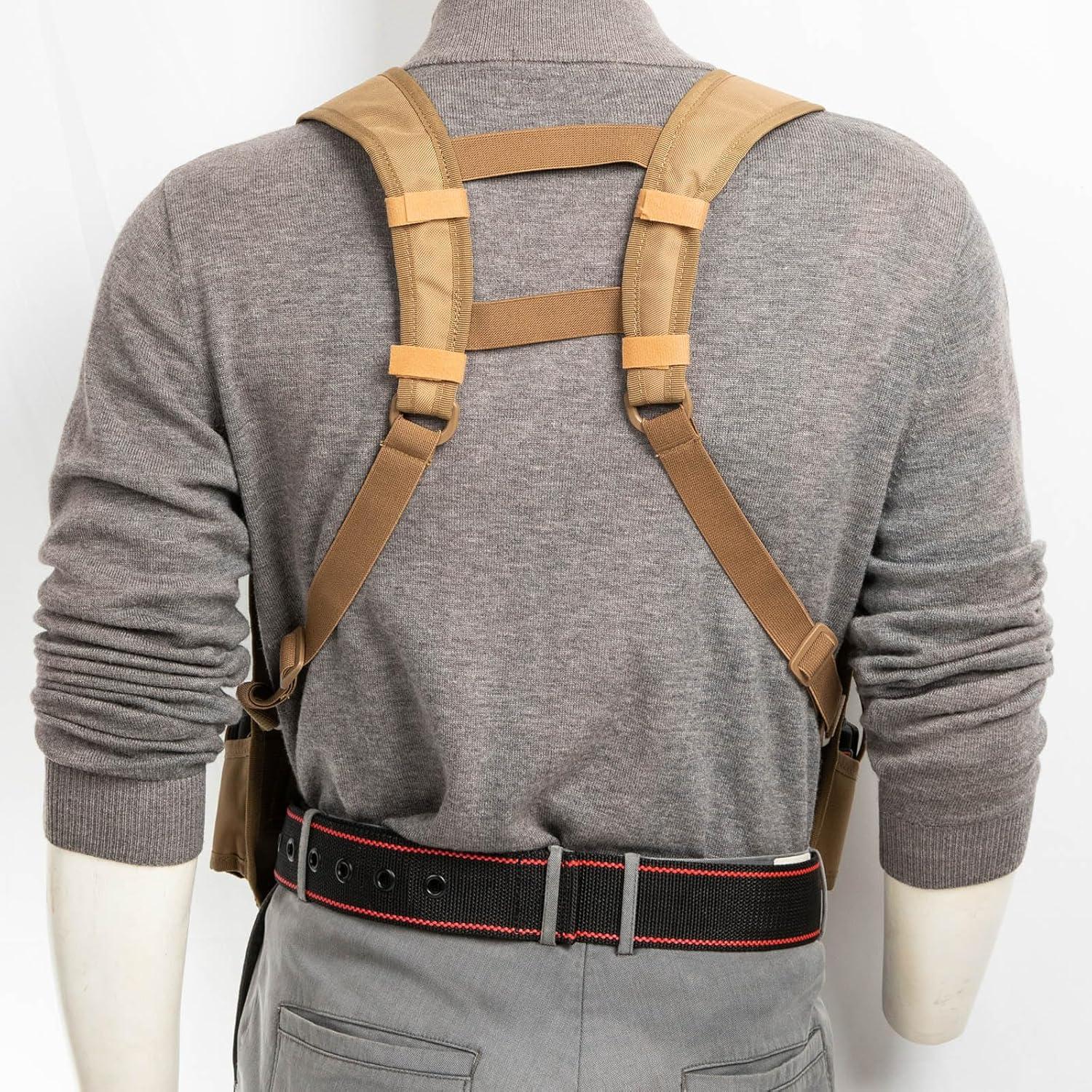 Arnés de Hombro LUITON LT-JKB para Radio Universal Caqui