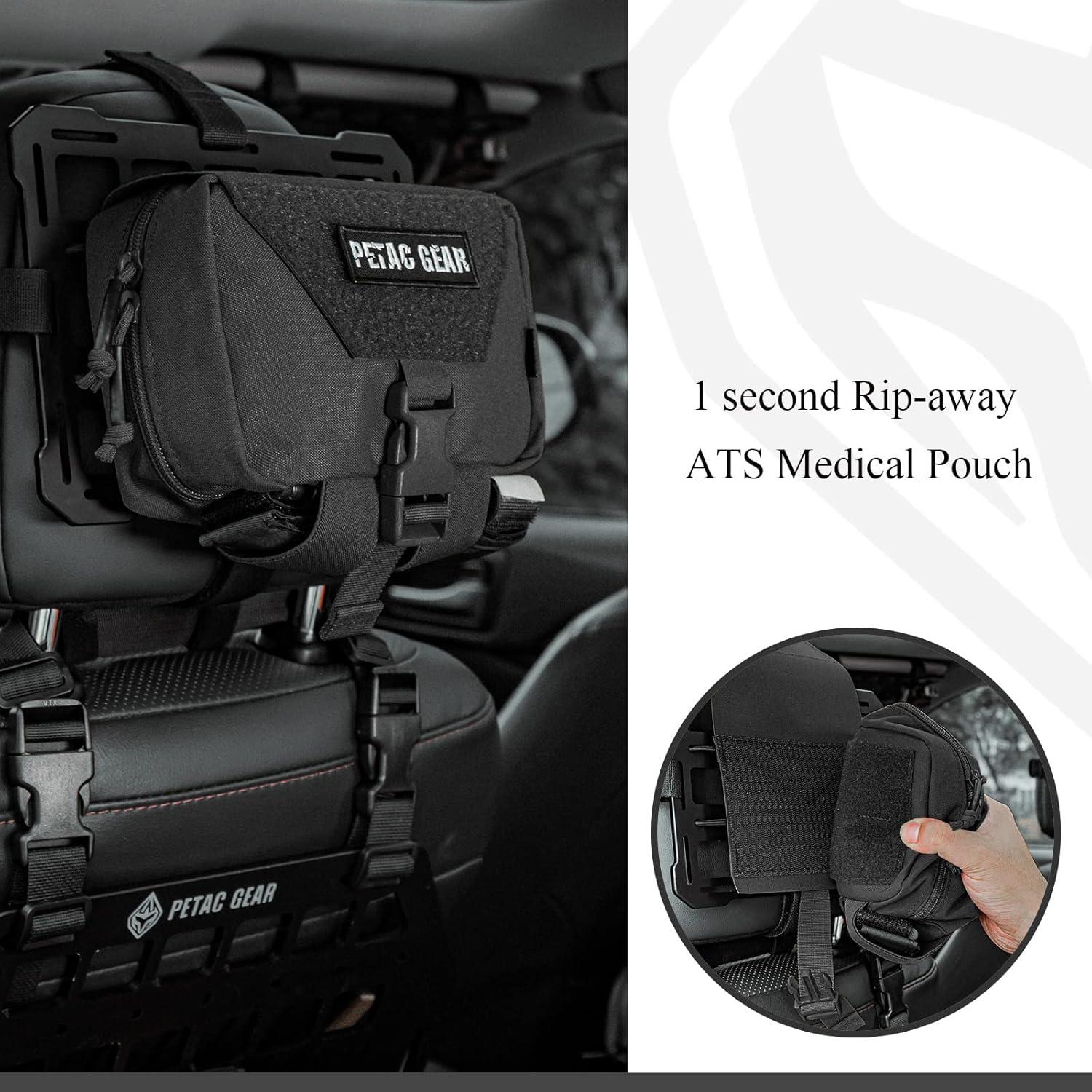 Bolsa Médica Táctica PETAC GEAR IFAK Molle 13.97x19.05cm