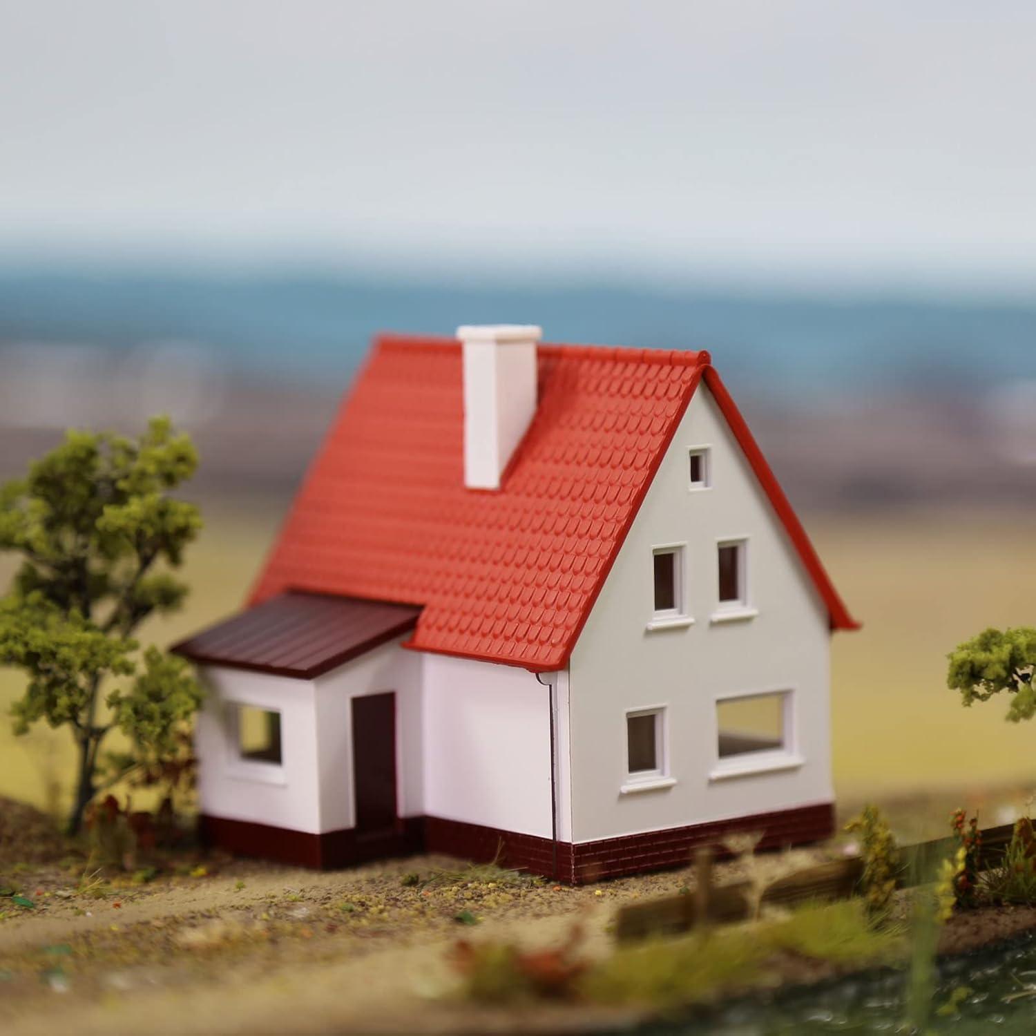 3 Casas Modelo Escala N 1:160 EVEMODEL Diseño Arquitectónico