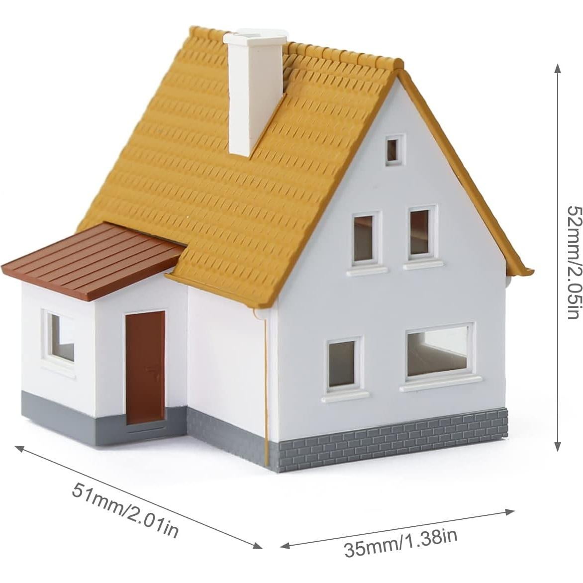 3 Casas Modelo Escala N 1:160 EVEMODEL Diseño Arquitectónico