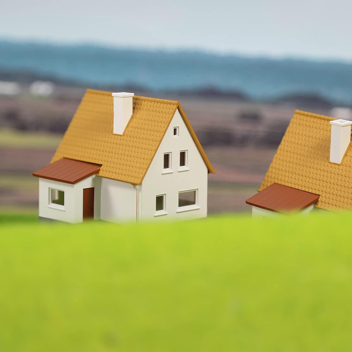 3 Casas Modelo Escala N 1:160 EVEMODEL Diseño Arquitectónico