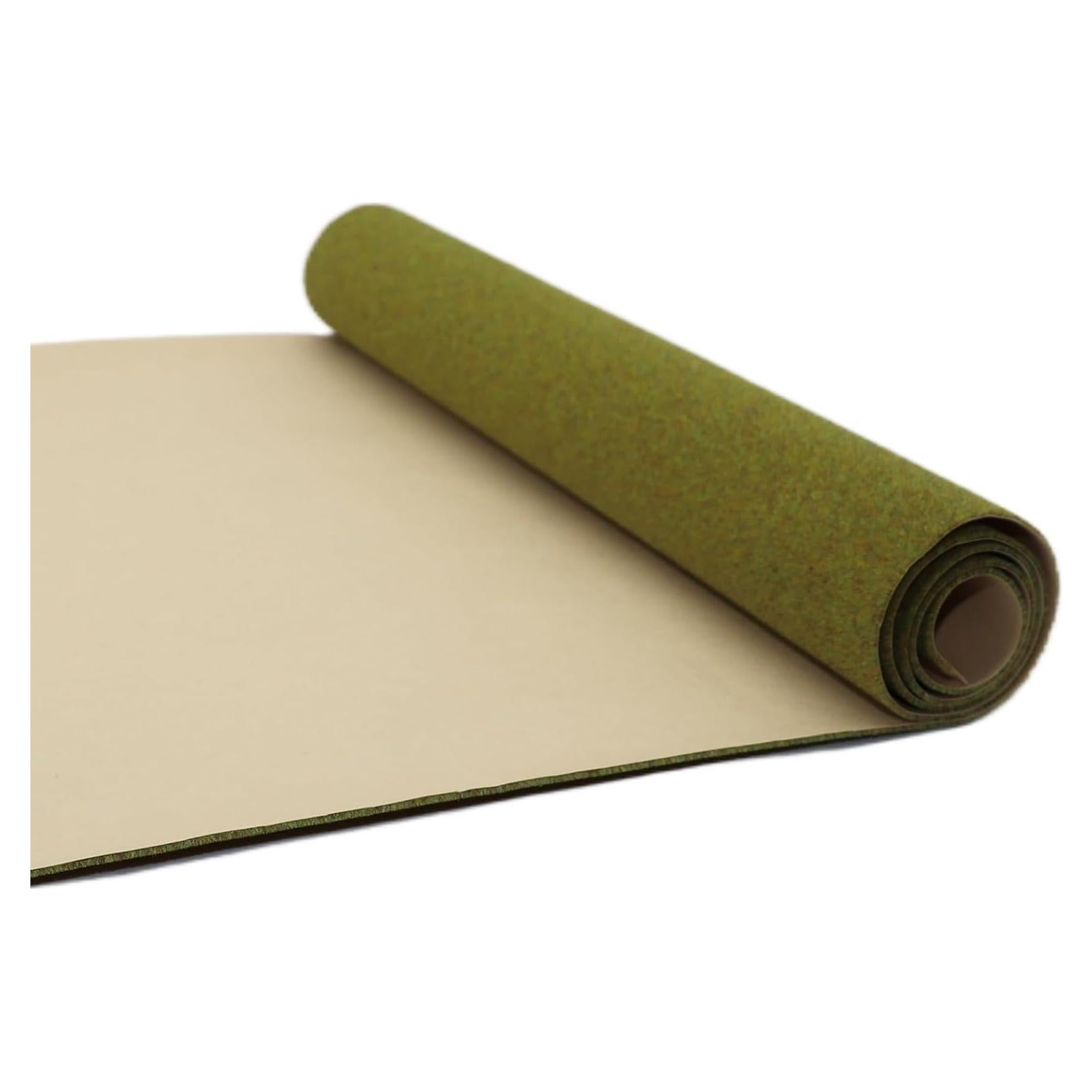 Alfombra de Césped 41x100cm CWBPING para Modelos de Tren