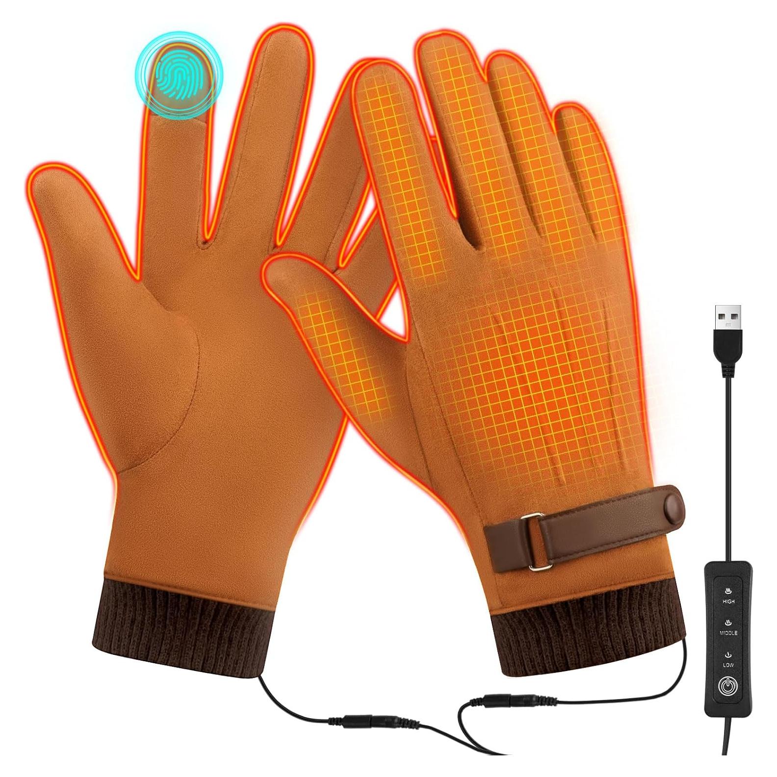 Guantes Calentados USB Eskood 001 Térmicos para Invierno