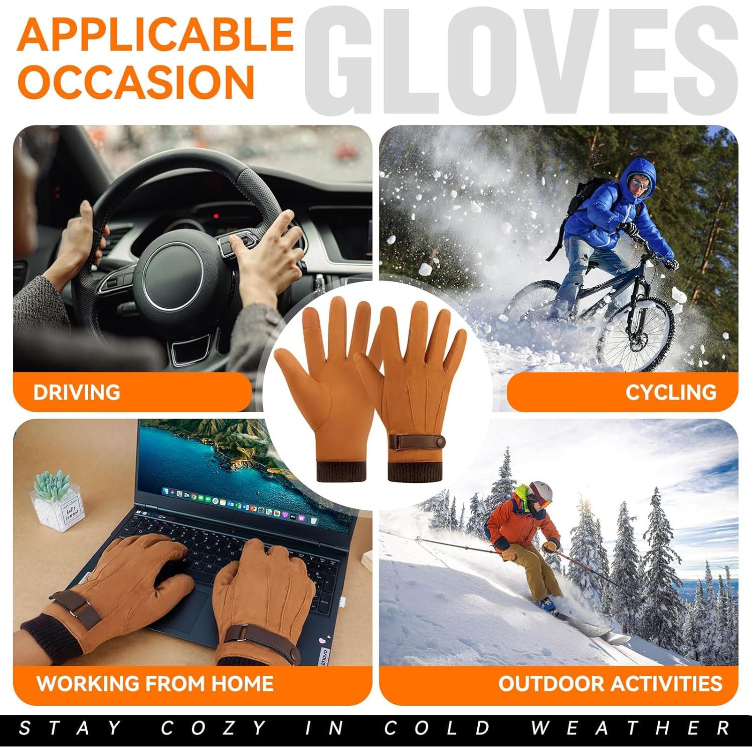 Guantes Calentados USB Eskood 001 Térmicos para Invierno