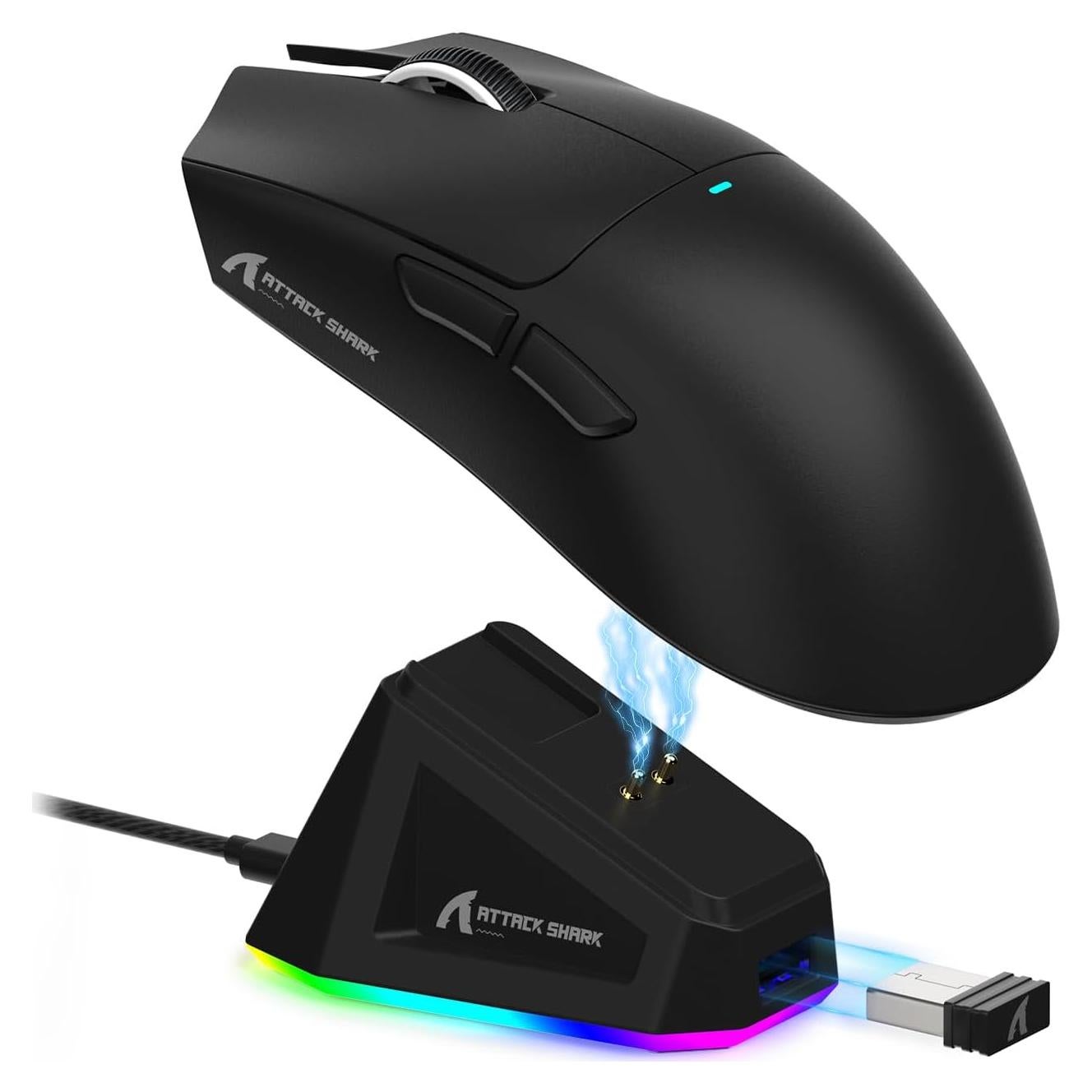 Ratón Gaming Inalámbrico ATTACK SHARK X11 22K DPI RGB