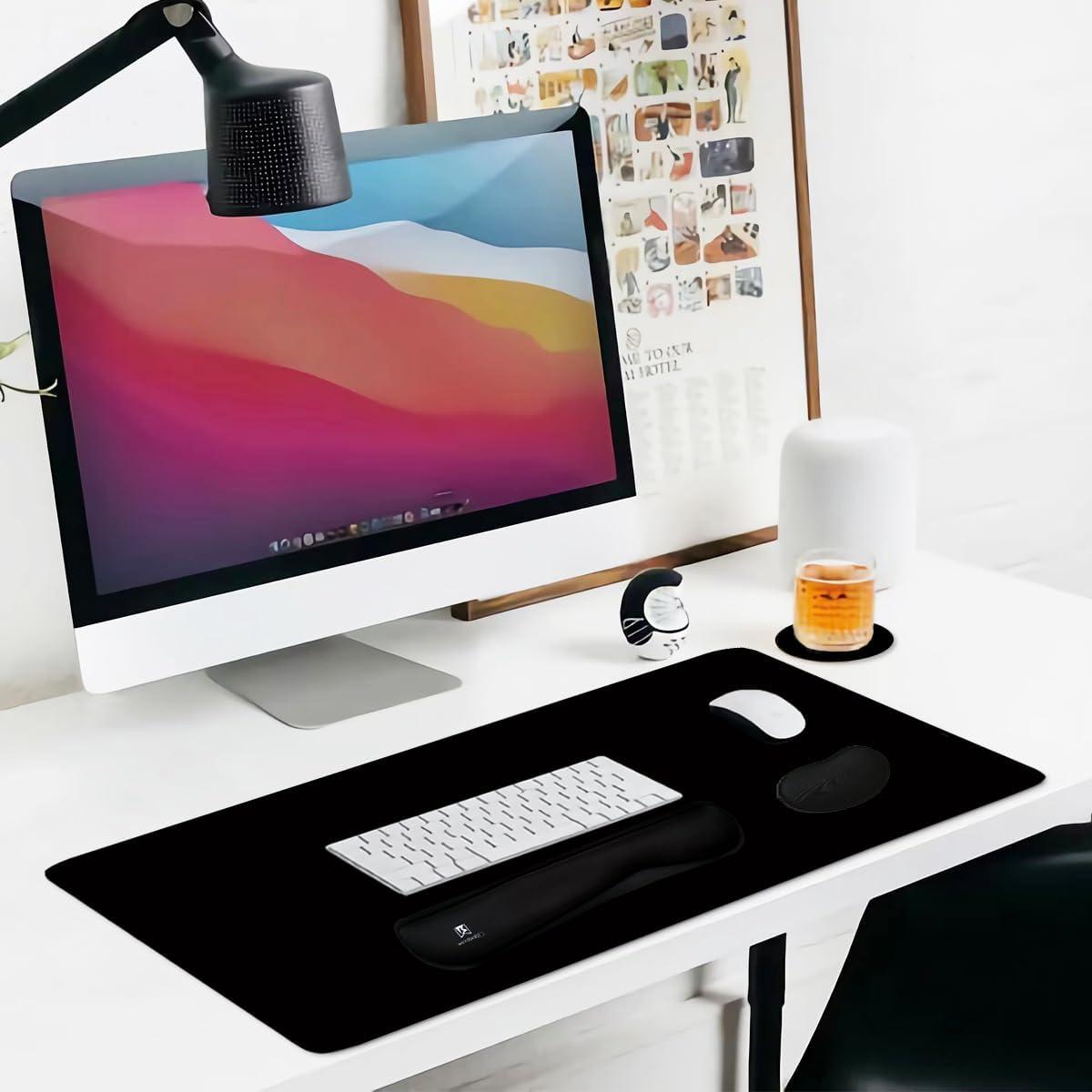 Juego de Almohadillas 4-en-1 WB WEIRDBEAST Negro - Escritorio Ergonómico