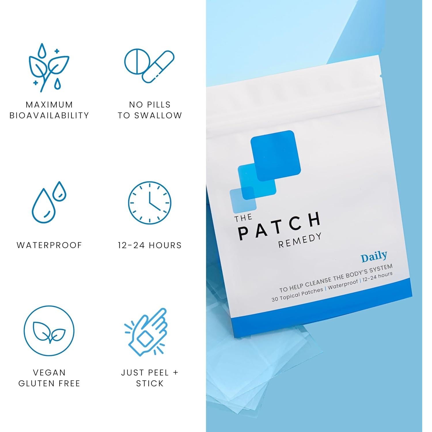 Parche Antioxidante Diario Glutati&oacute;n y NAC - 30 Parches