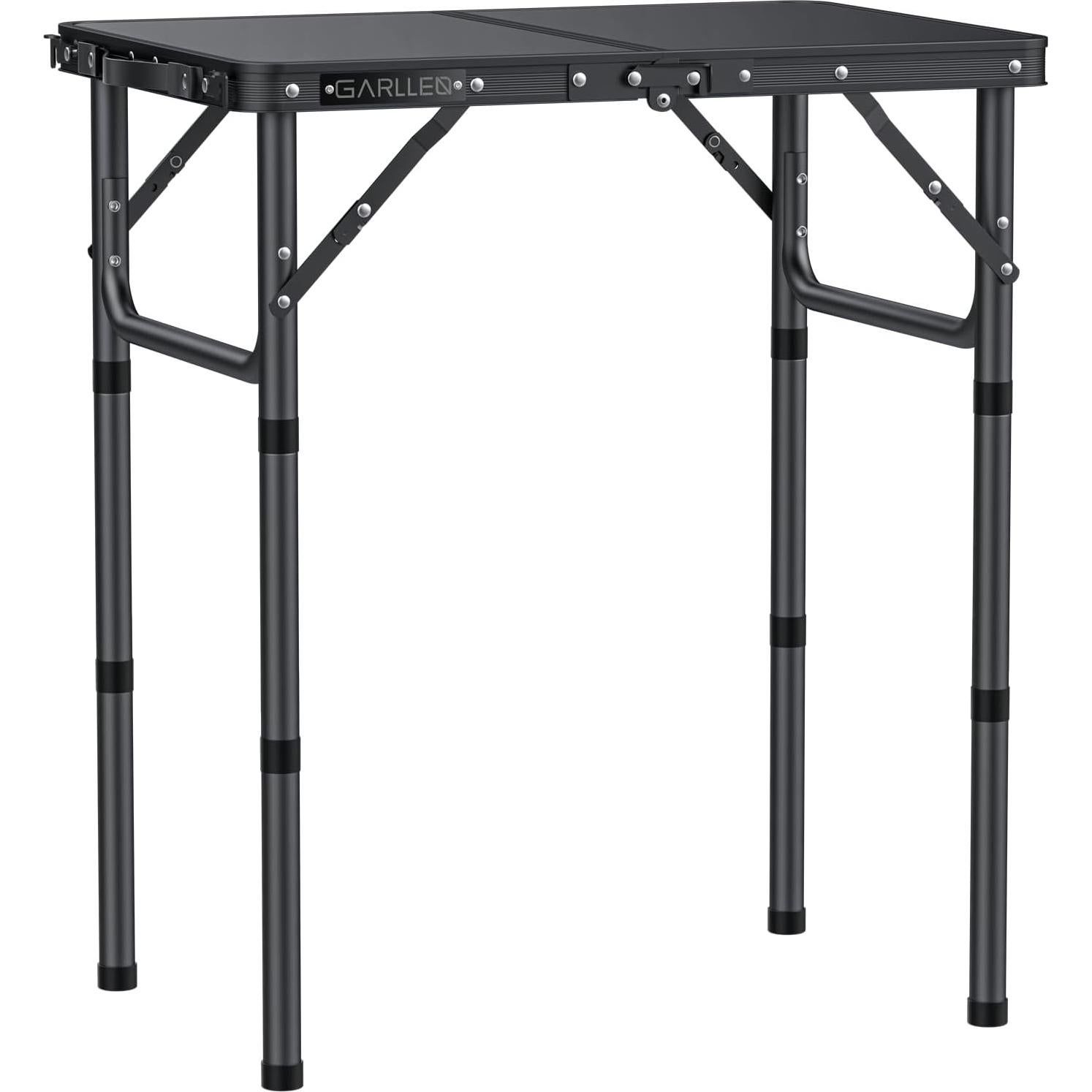 Mesa de Camping Plegable GARLLEN HFWGAL011-A 57.9x39.9cm Negra