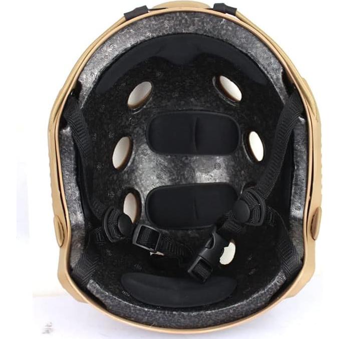 Casco Táctico LEJUNJIE LE191-PJ-BK para Airsoft Negro