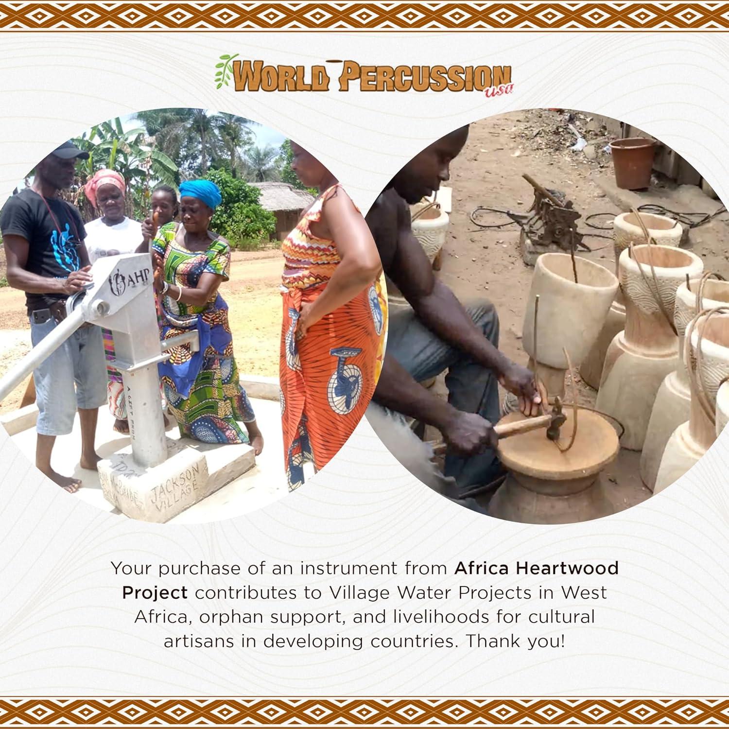 Didgeridoo Espiral de Madera Natural - Compacto y Ligero