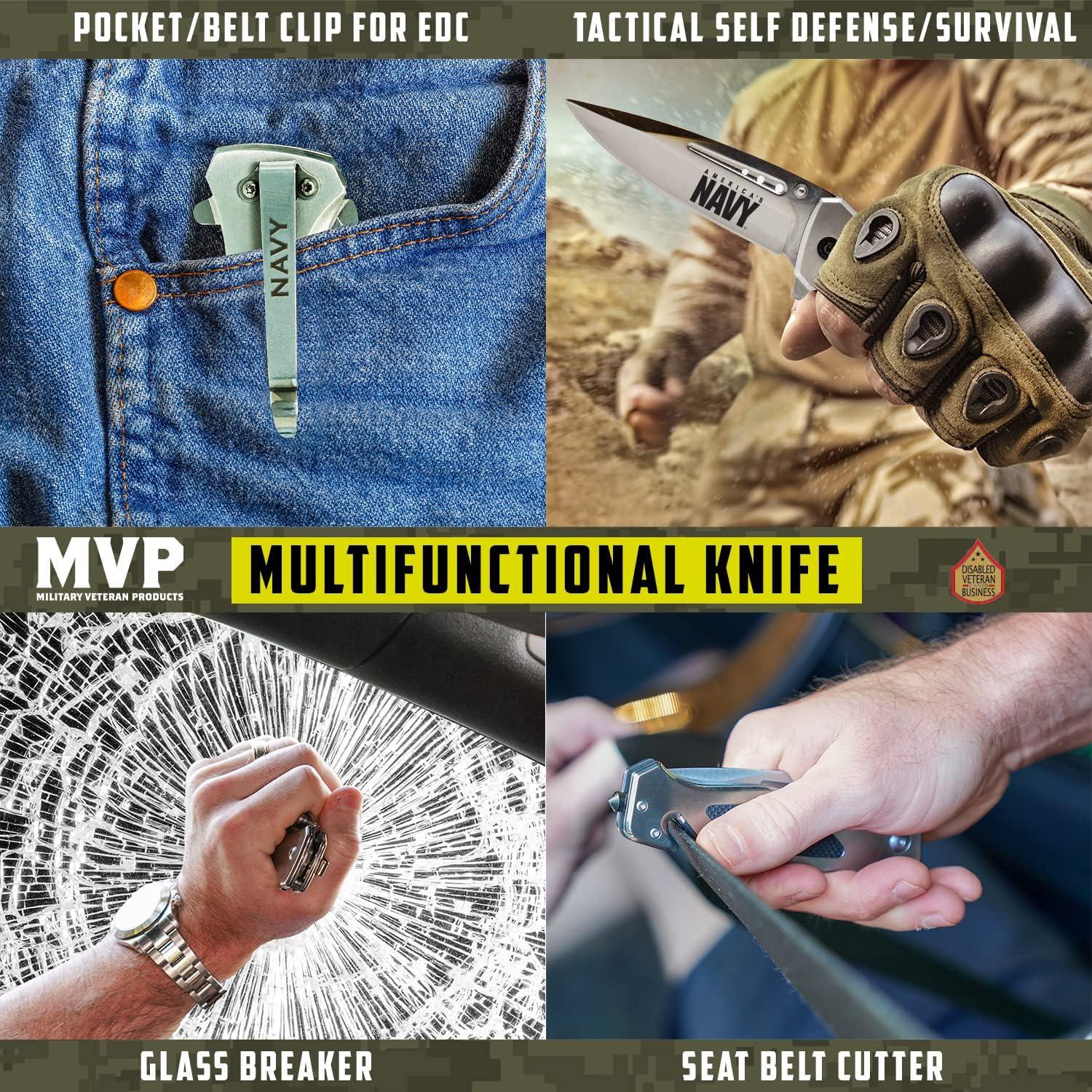 Cuchillo Táctico Elite Plegable Military Gift Shop 12cm