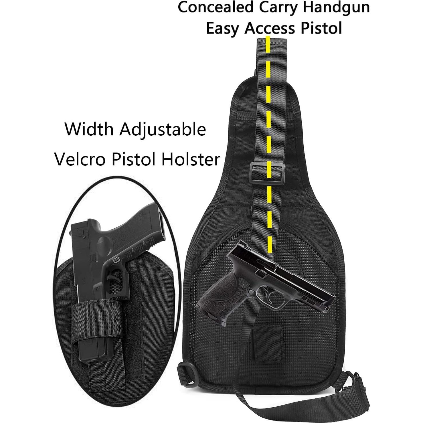 Mochila Táctica Pequeña ATBP con Funda Universal Negra