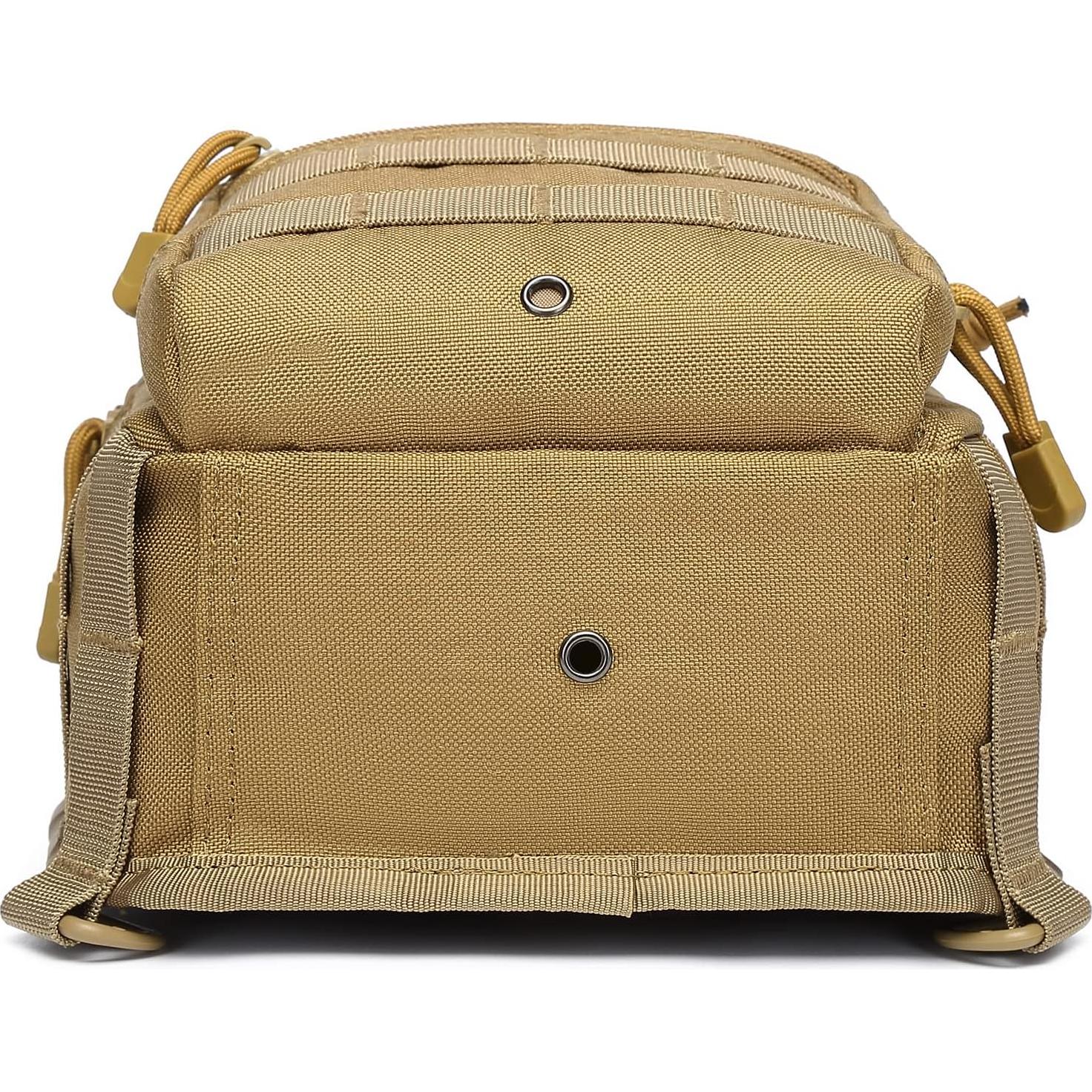 Mochila Táctica Pequeña ATBP con Funda Universal Negra