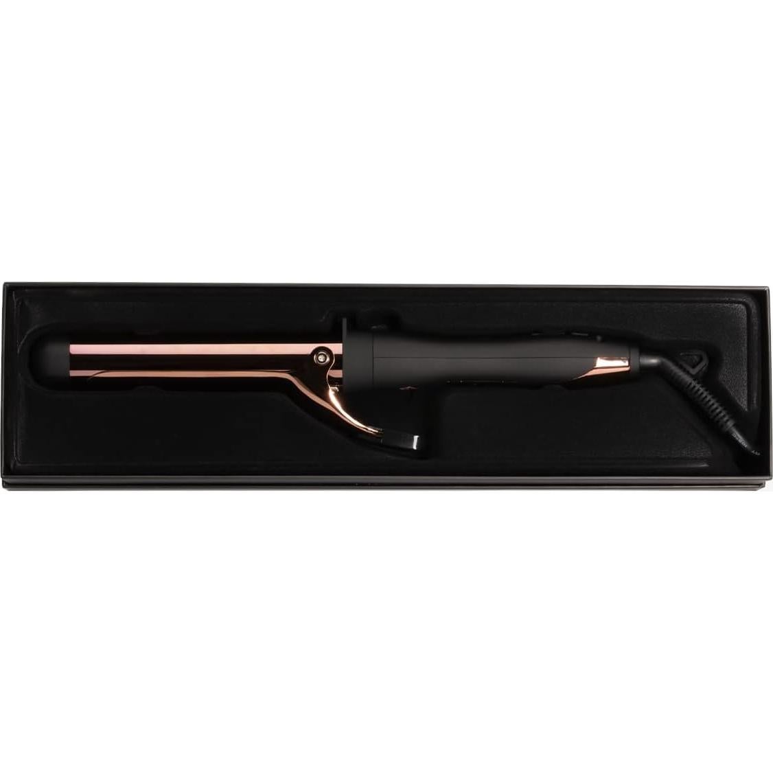 Plancha de Rizar Titanio FoxyBae 32mm Rosa Dorado - Rizos Brillantes