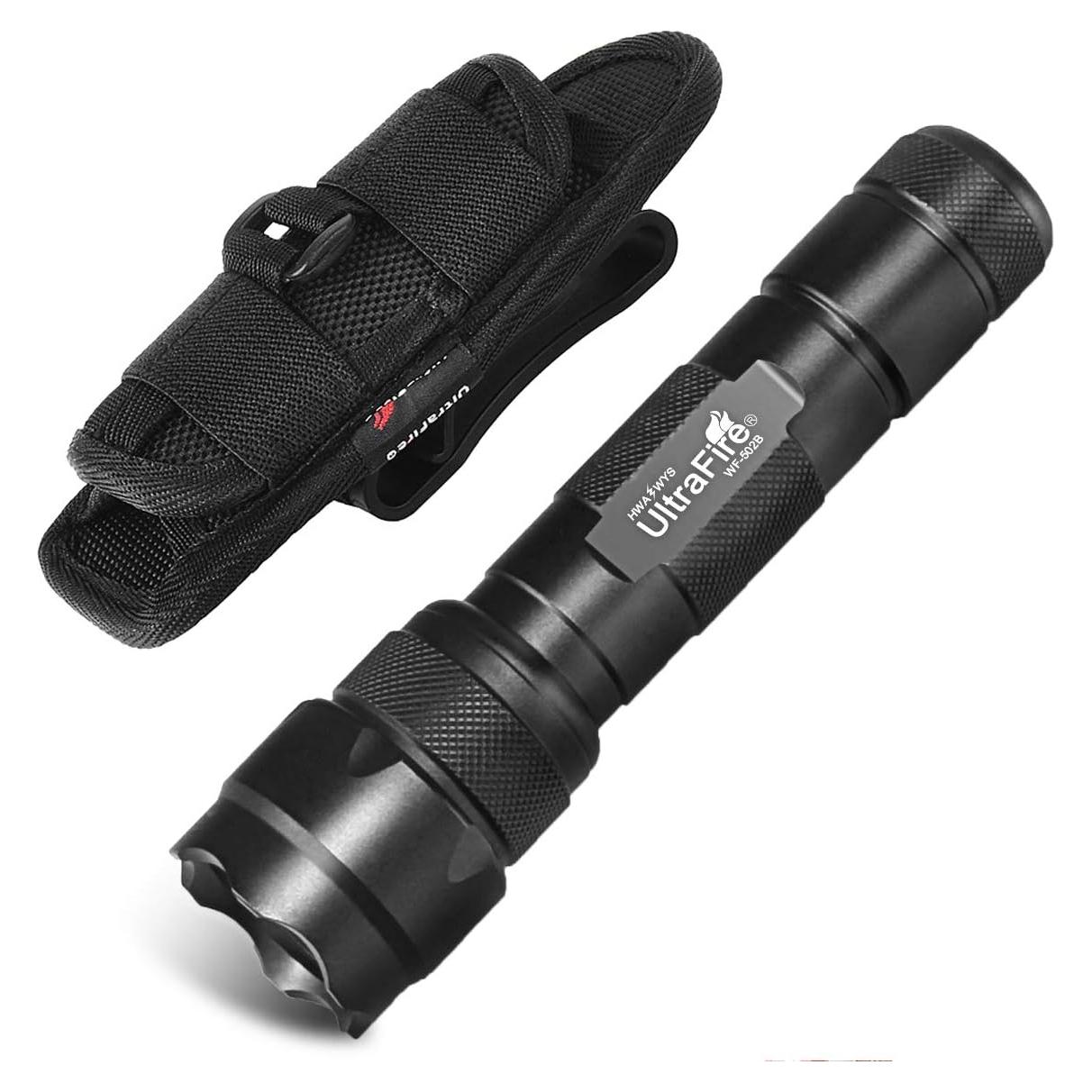 Linterna UltraFire WF-502B 1000 Lúmenes LED Táctica