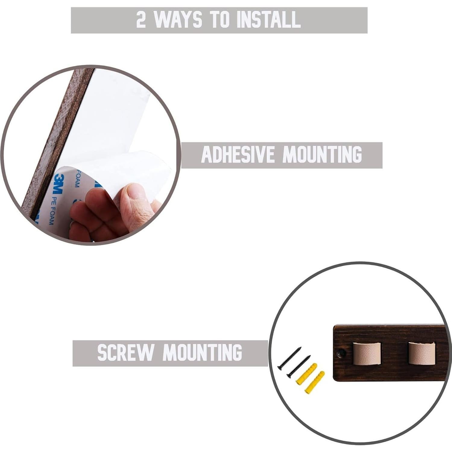 Gifts for Men Sunglass Organizer Wall Mounted Sunglasses Rack Wood Sun Glasses Holder for Multiple Glasses Hanger Storage Unique Birthday Gifts for Husband Dad