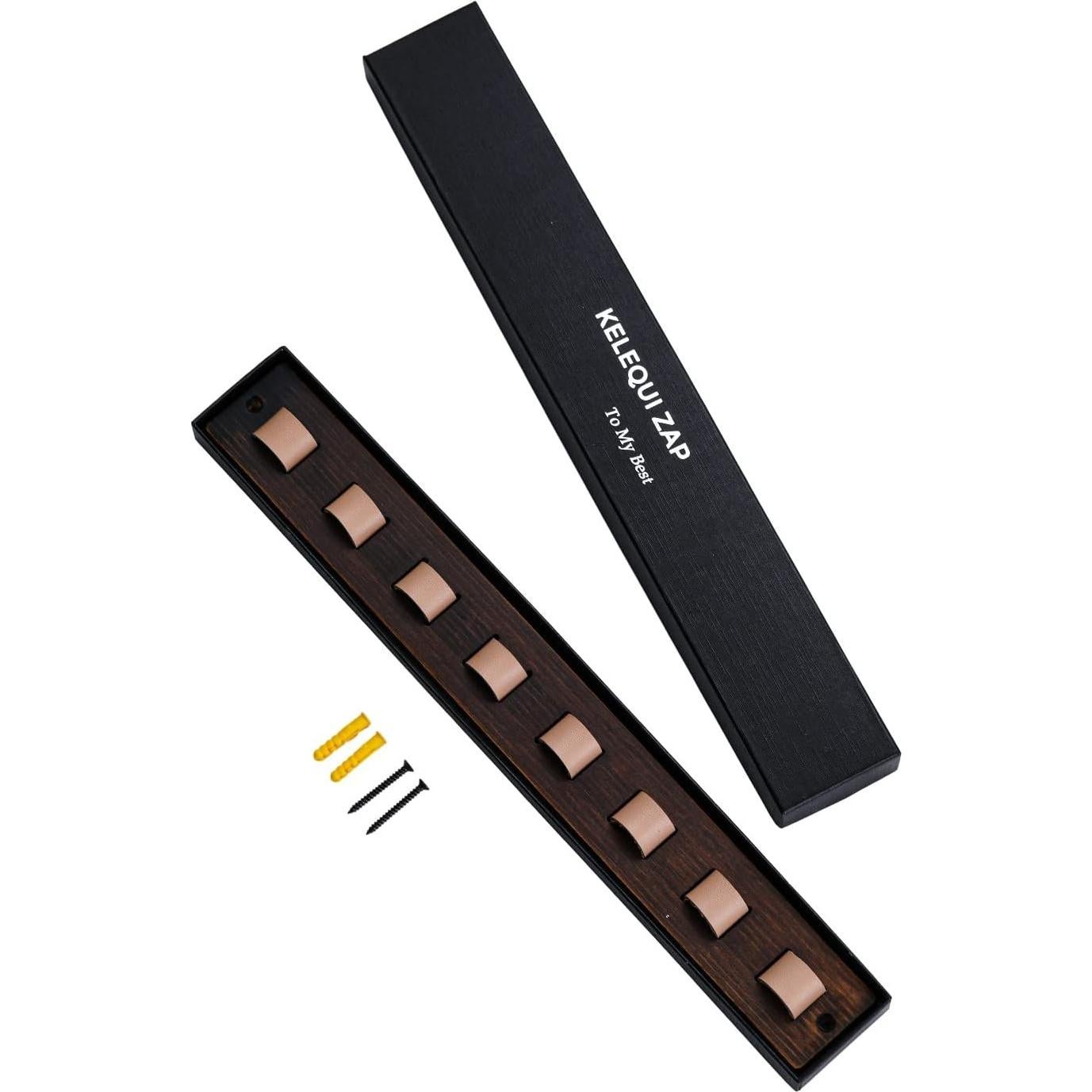 Gifts for Men Sunglass Organizer Wall Mounted Sunglasses Rack Wood Sun Glasses Holder for Multiple Glasses Hanger Storage Unique Birthday Gifts for Husband Dad