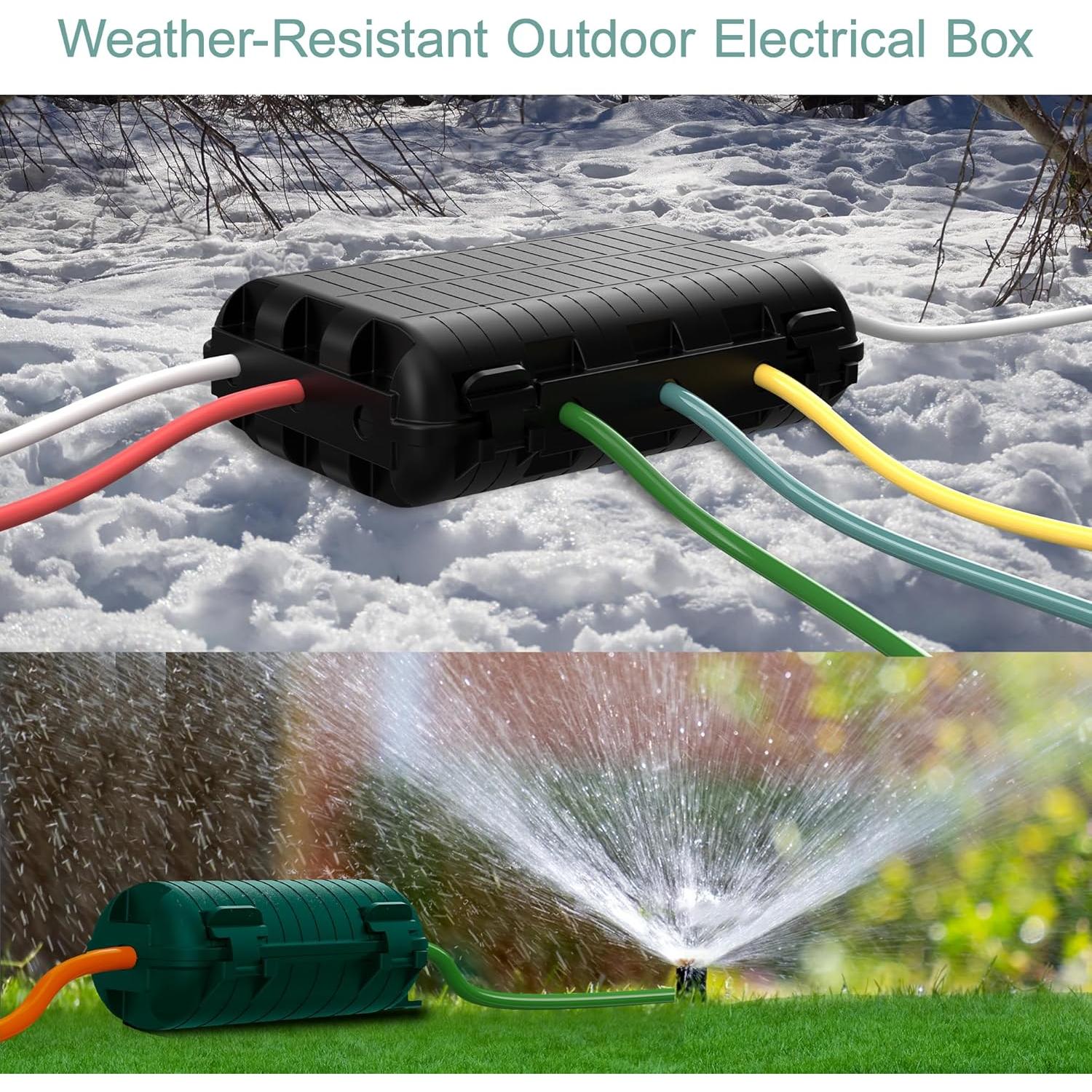 Caja de Extensión Exterior H HUNLEE Grande IP54 3Pack