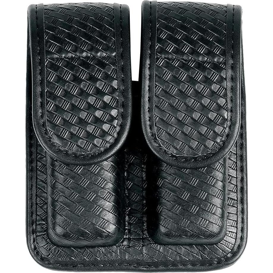 Funda Doble Cargador TAFTACFR Cuero Canasta 9mm .40