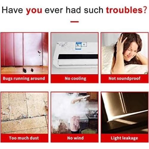 Tapón para Corrientes de Aire YYGCL 99 cm Blanco Cortable