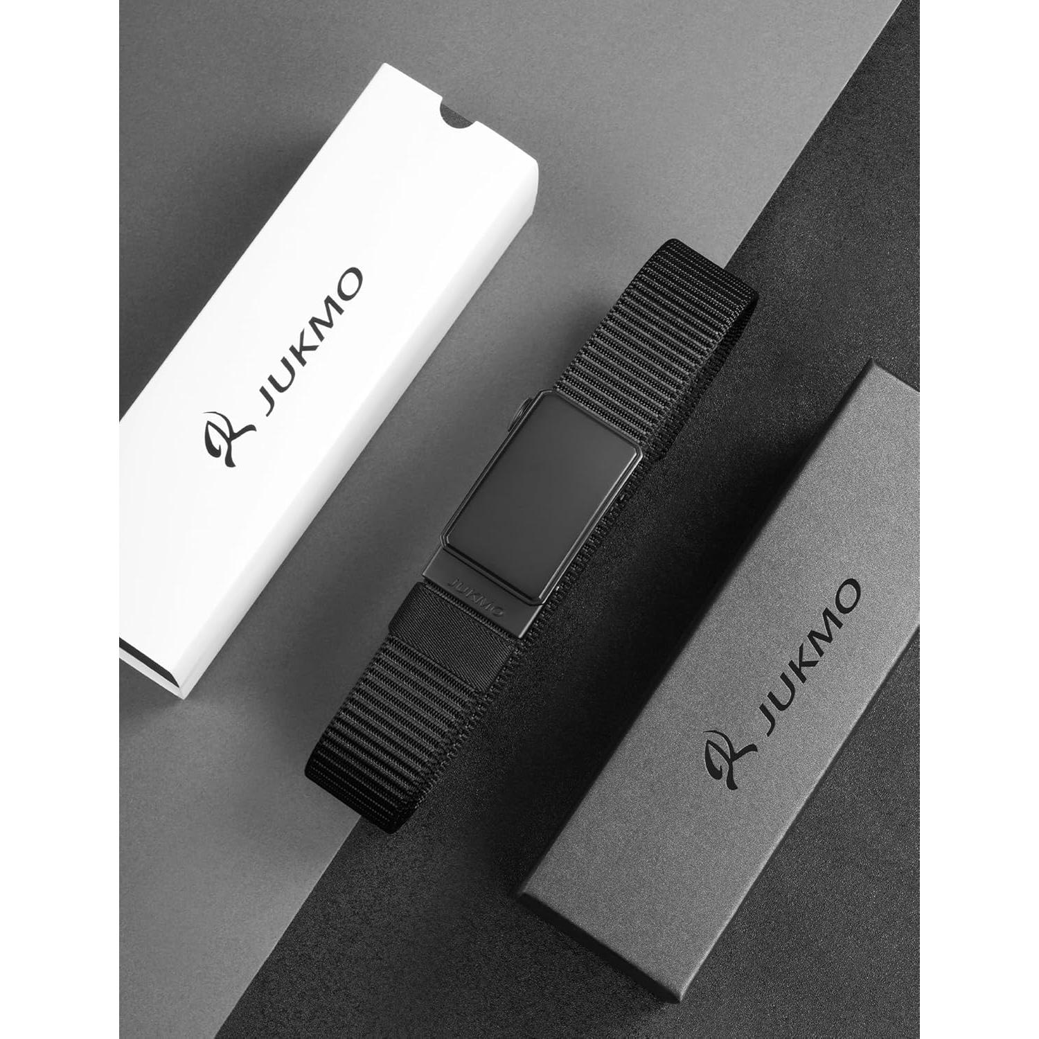 Cinturón de Nylon JUKMO para Hombre 3,81 cm Ajustable