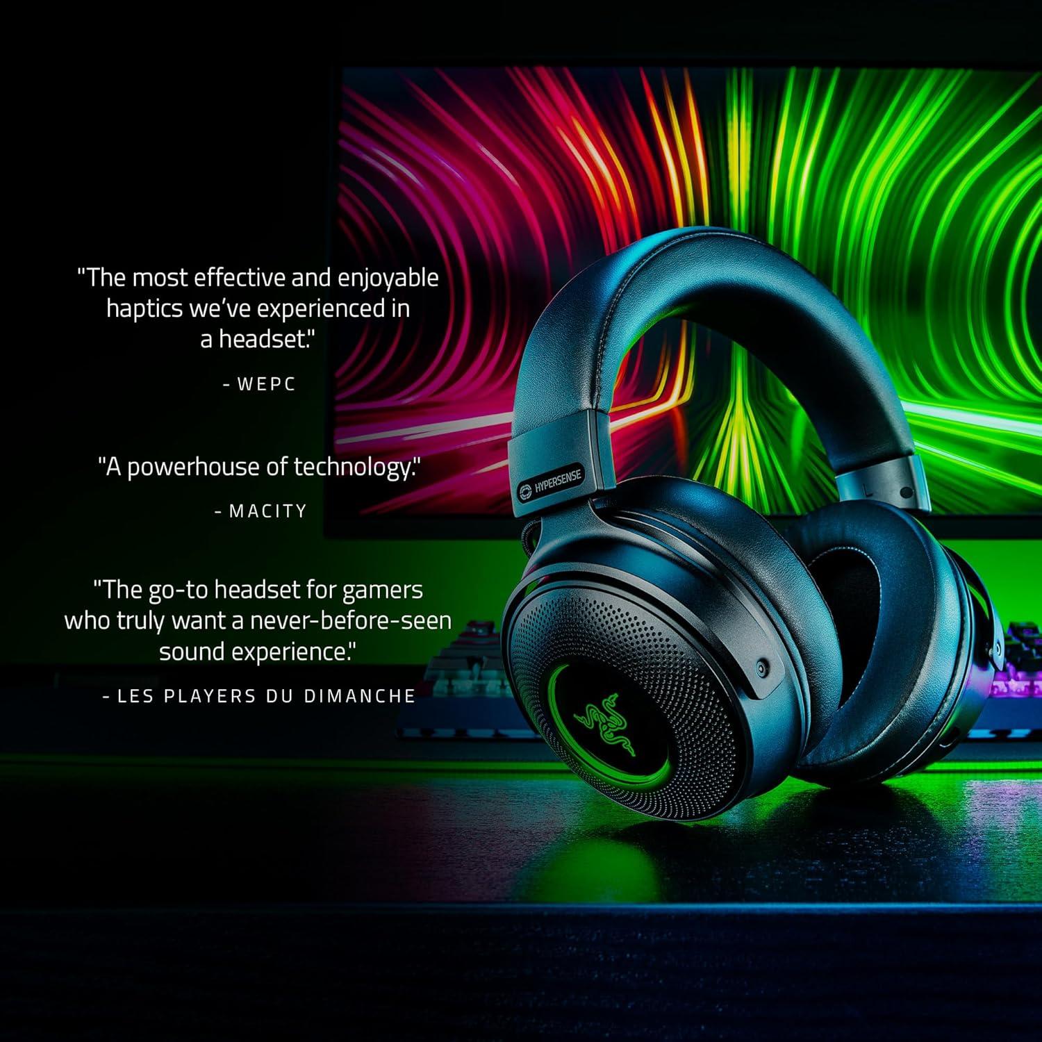 Auriculares Gaming Inalámbricos Razer Kraken V3 Pro 50mm