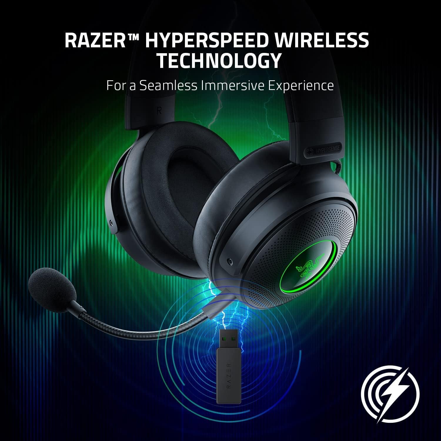 Auriculares Gaming Inalámbricos Razer Kraken V3 Pro 50mm