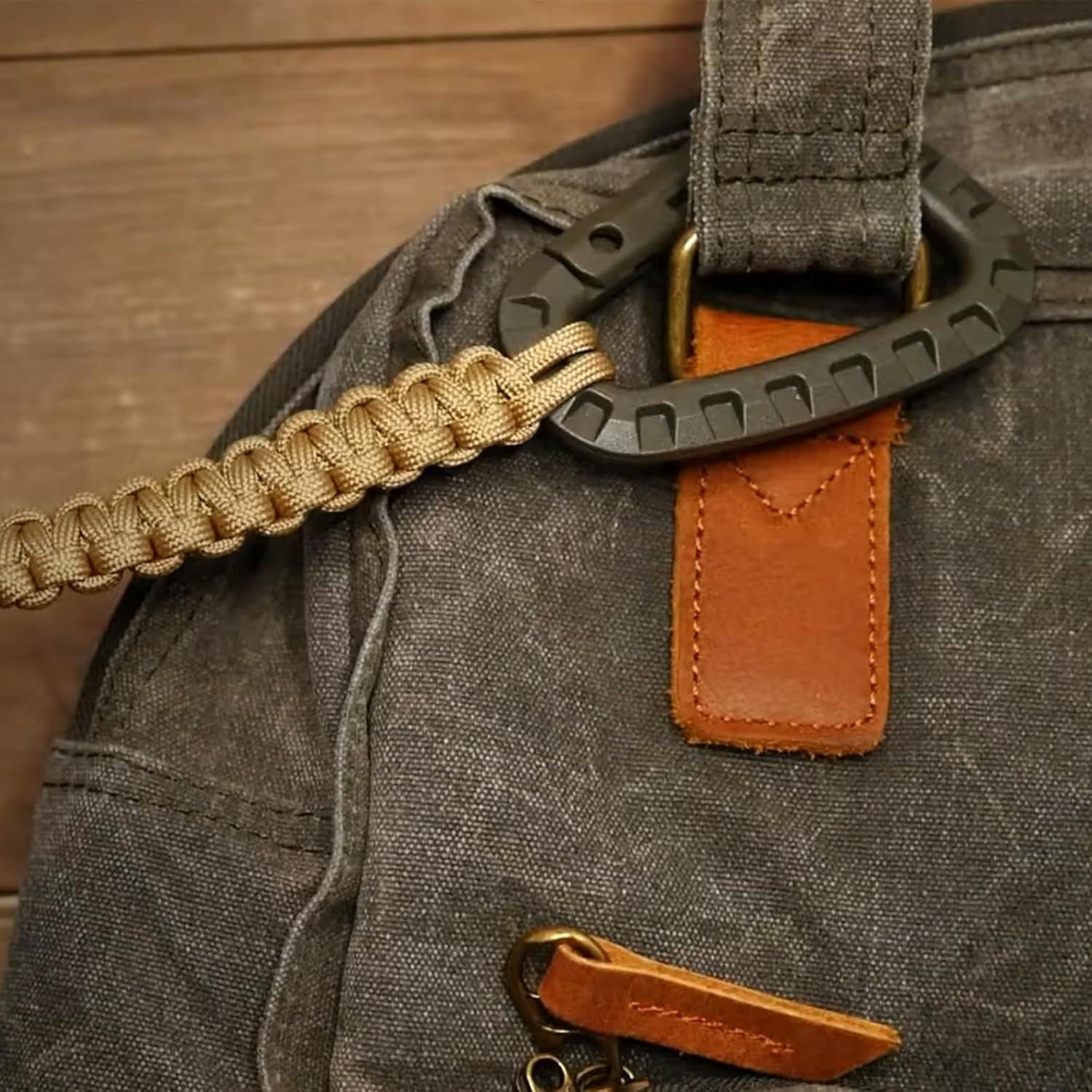 Clip de Llavero CooBigo D-Ring Plástico 6 Piezas