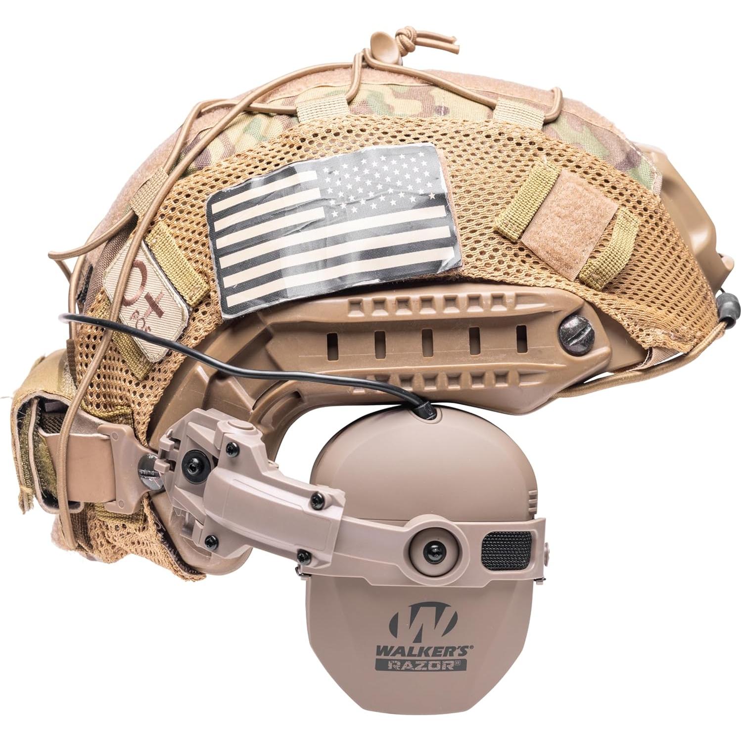 Adaptador de riel ARC Tigrett para casco Ops-Core y Walker