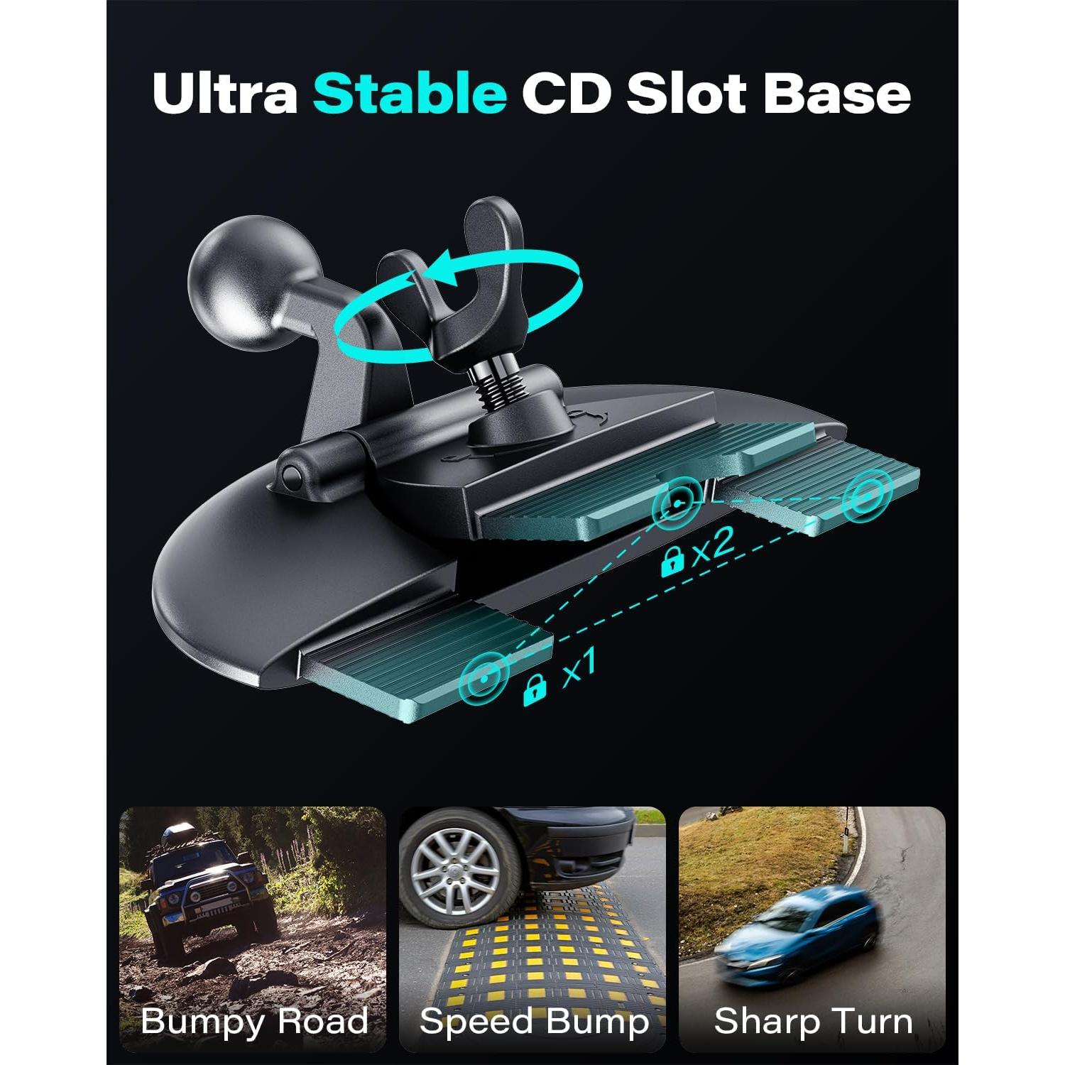 Soporte de Teléfono Magsafe 1Zero para CD - 17 Imanes N54