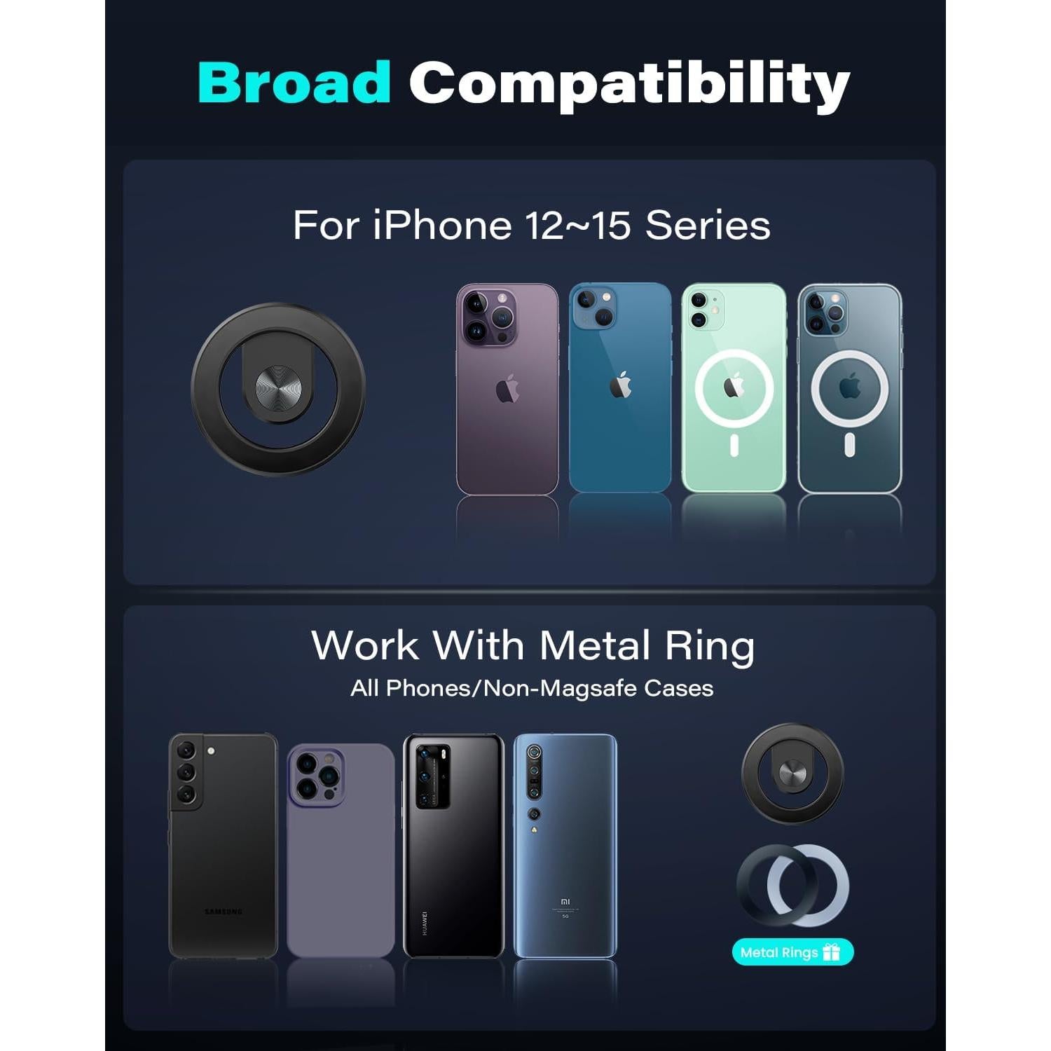 Soporte de Teléfono Magsafe 1Zero para CD - 17 Imanes N54