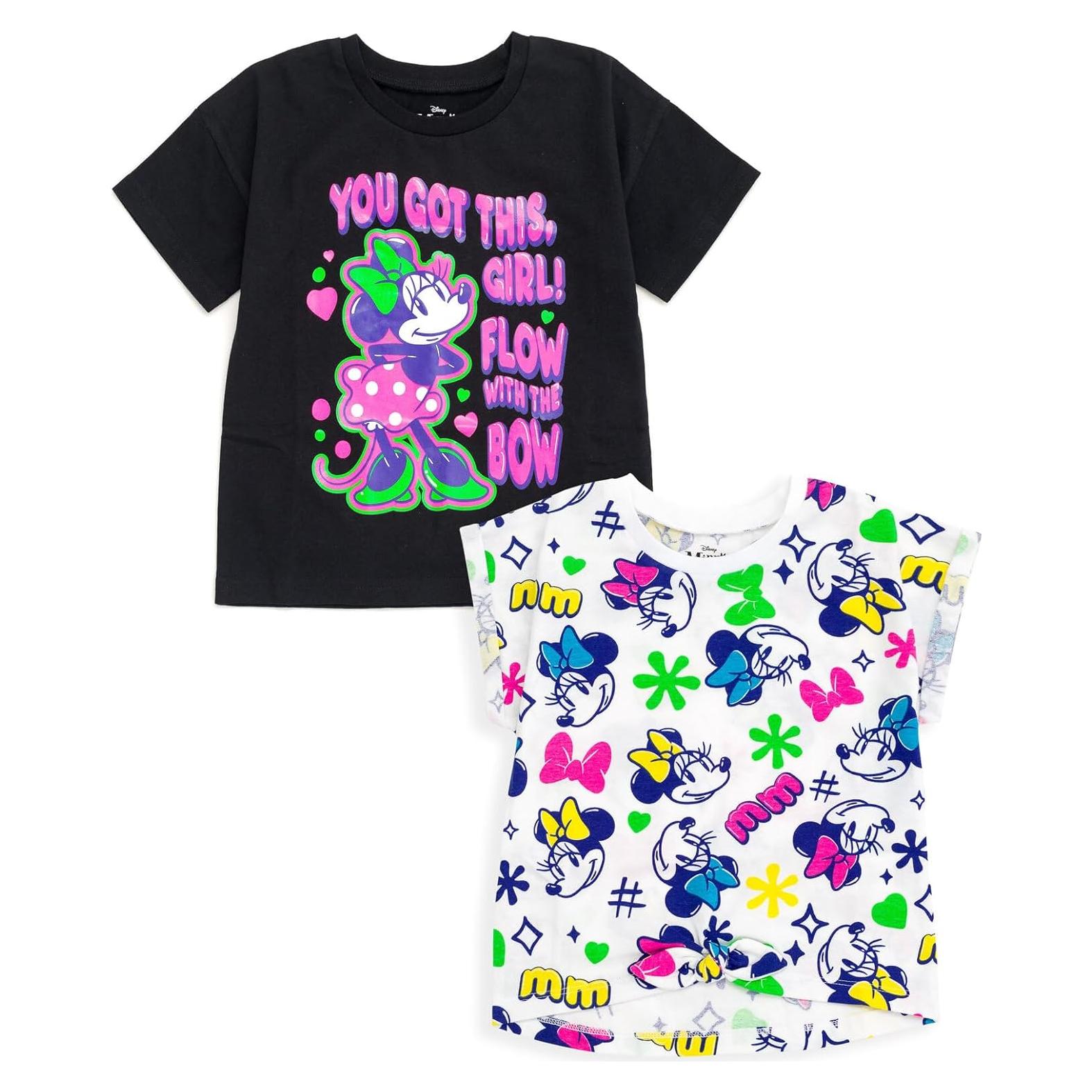 Camisetas Infantiles Disney Minnie Mouse 2 Pack 18 Meses