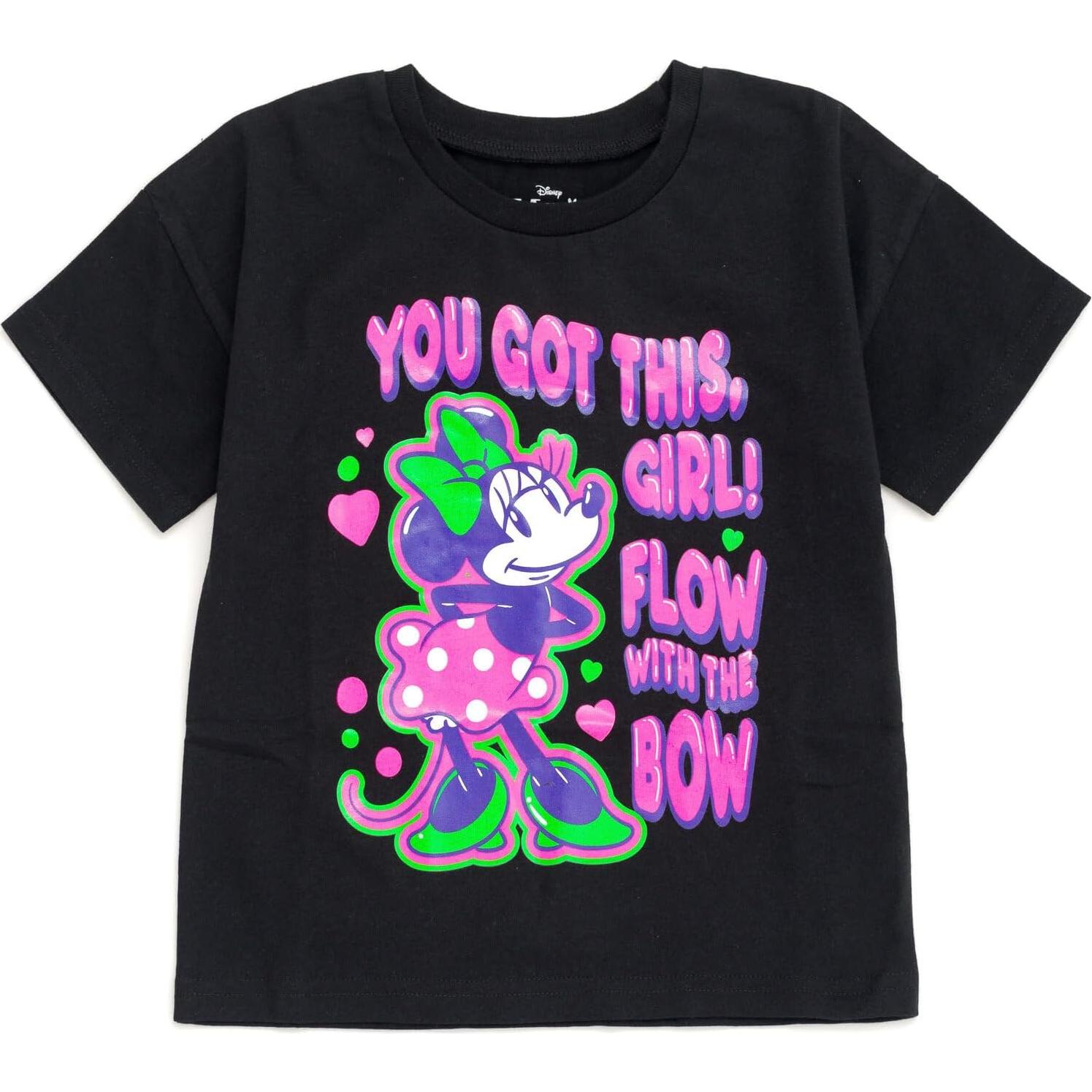 Camisetas Infantiles Disney Minnie Mouse 2 Pack 18 Meses