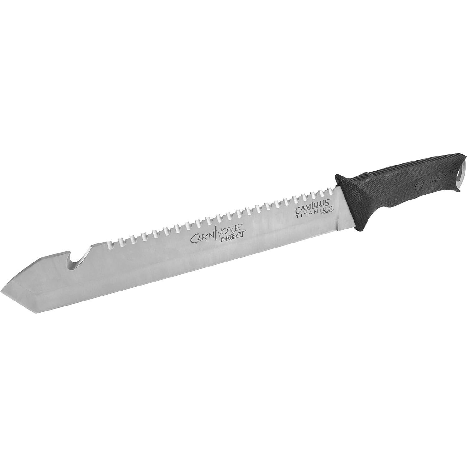 Machete Camillus CARNIVORE Inject 45.72 cm Titanio 420 Acero
