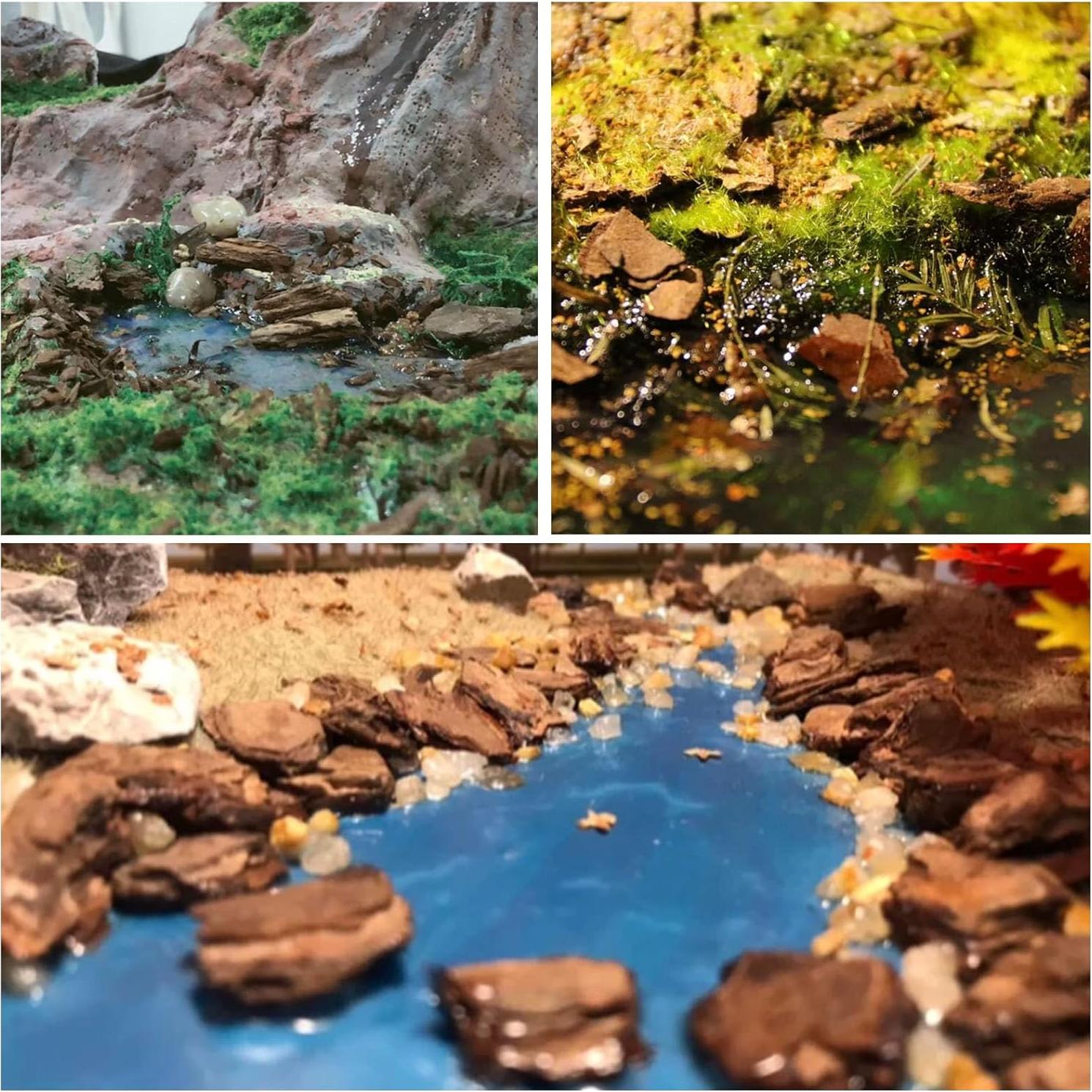 Kit de Corteza de Modelo Paisajístico Attuslla - 3 Paquetes