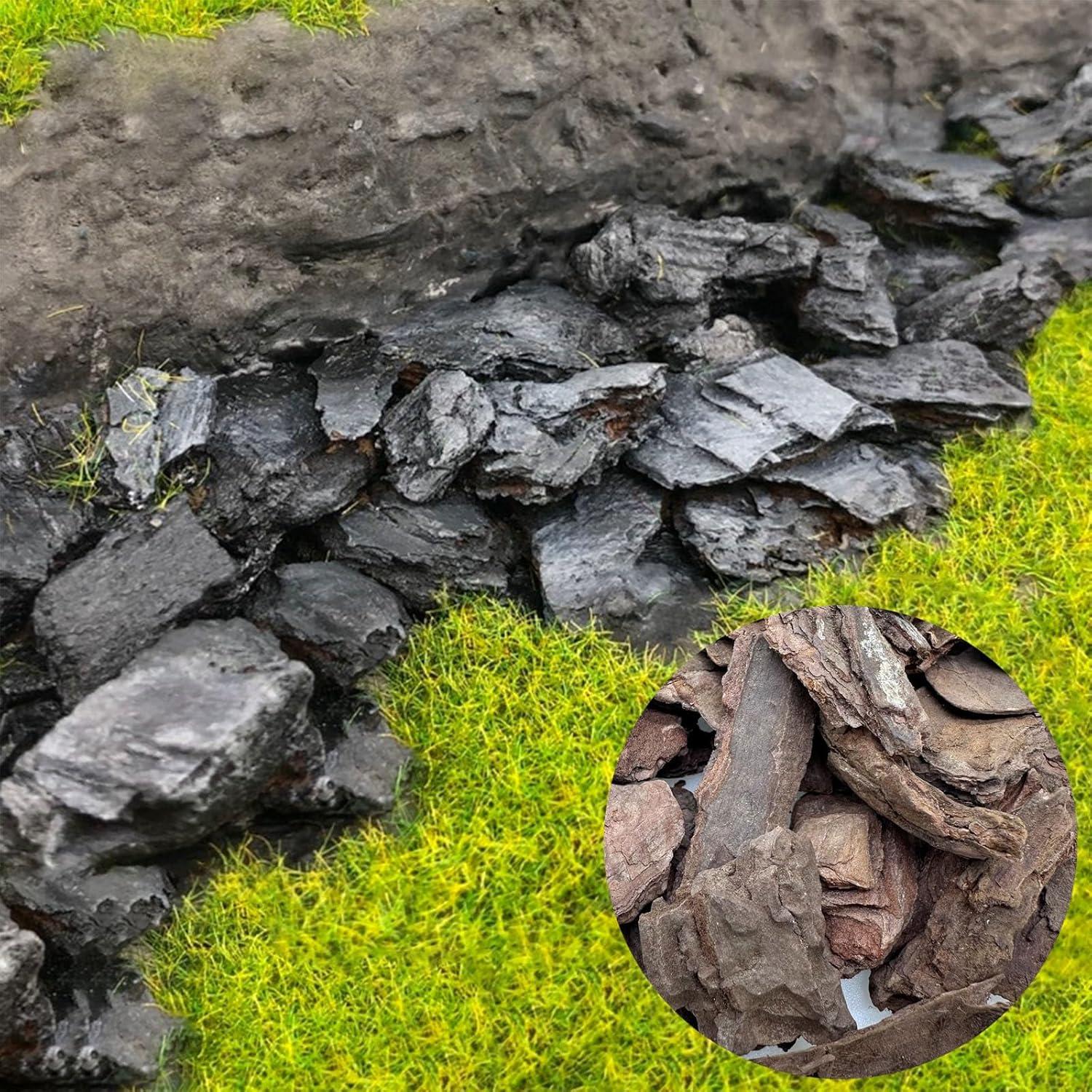 Kit de Corteza de Modelo Paisajístico Attuslla - 3 Paquetes