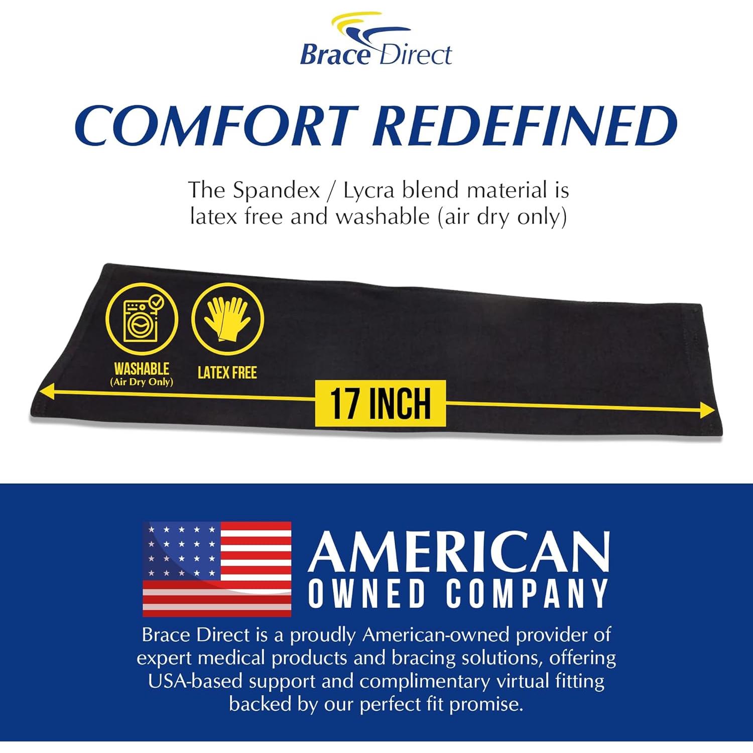 Faja de Rodilla Ortopédica Brace Direct - Compresión Antideslizante SM/MD