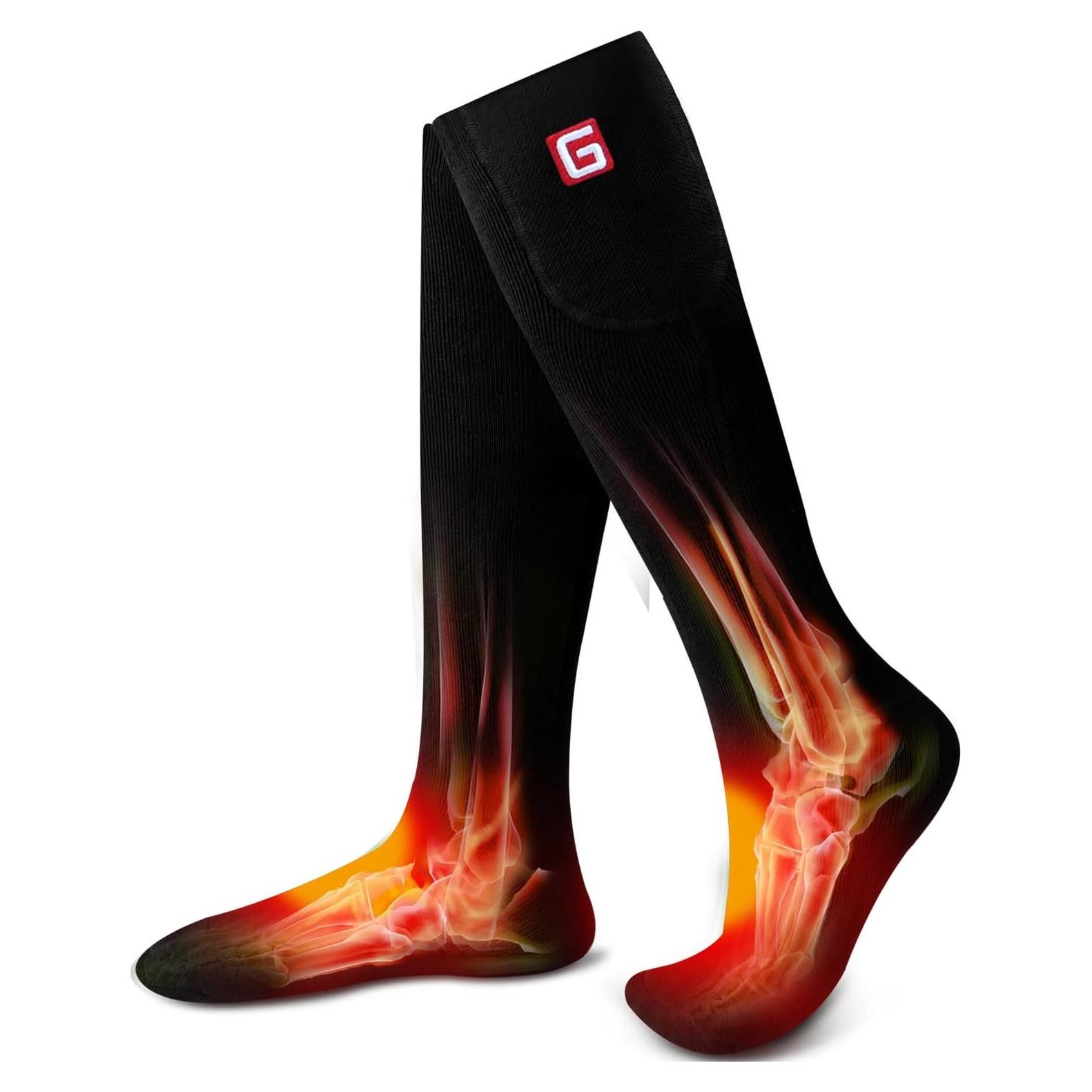 Calcetines Calentados Rabbitroom Unisex Talla 6-13 Algodón