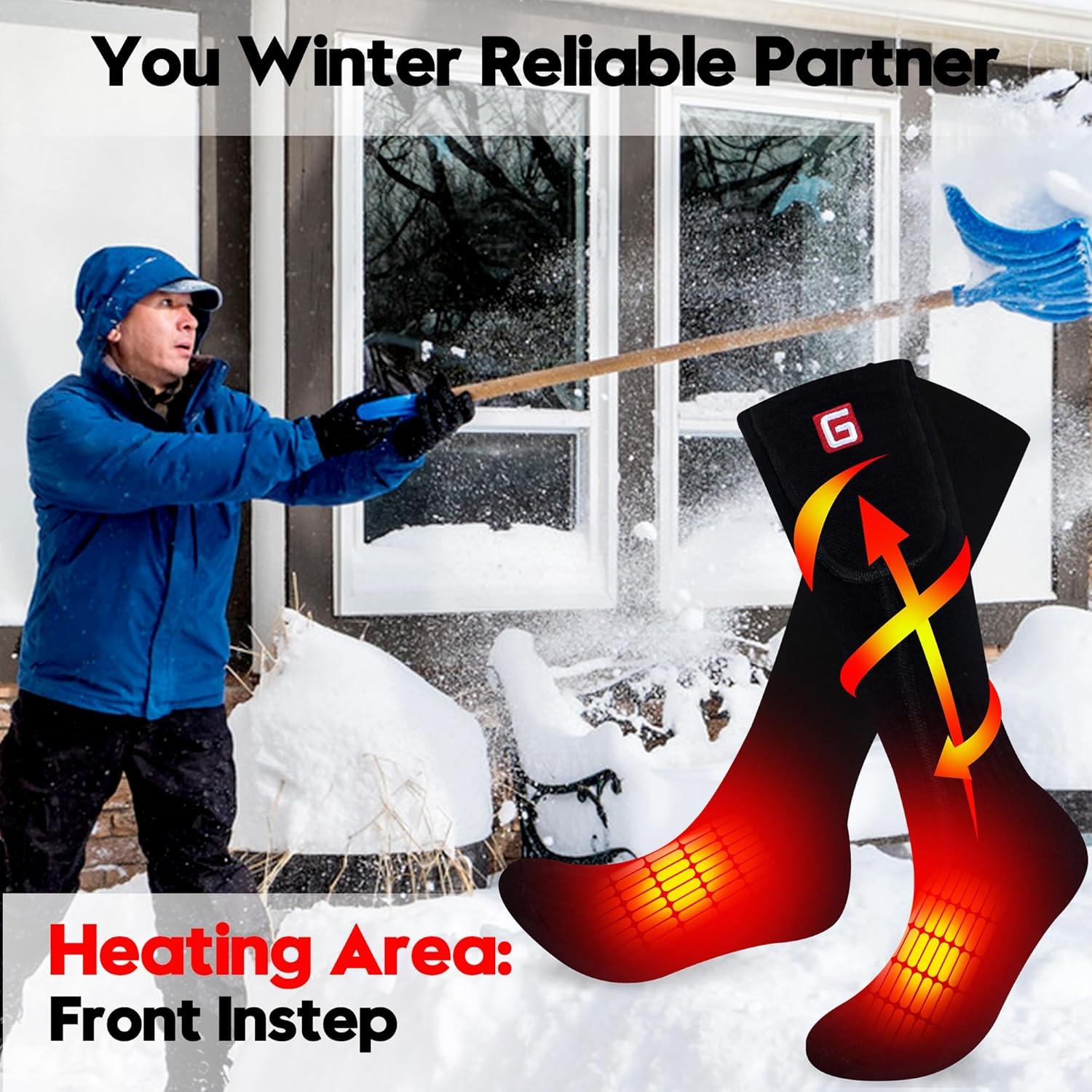 Calcetines Calentados Rabbitroom Unisex Talla 6-13 Algodón