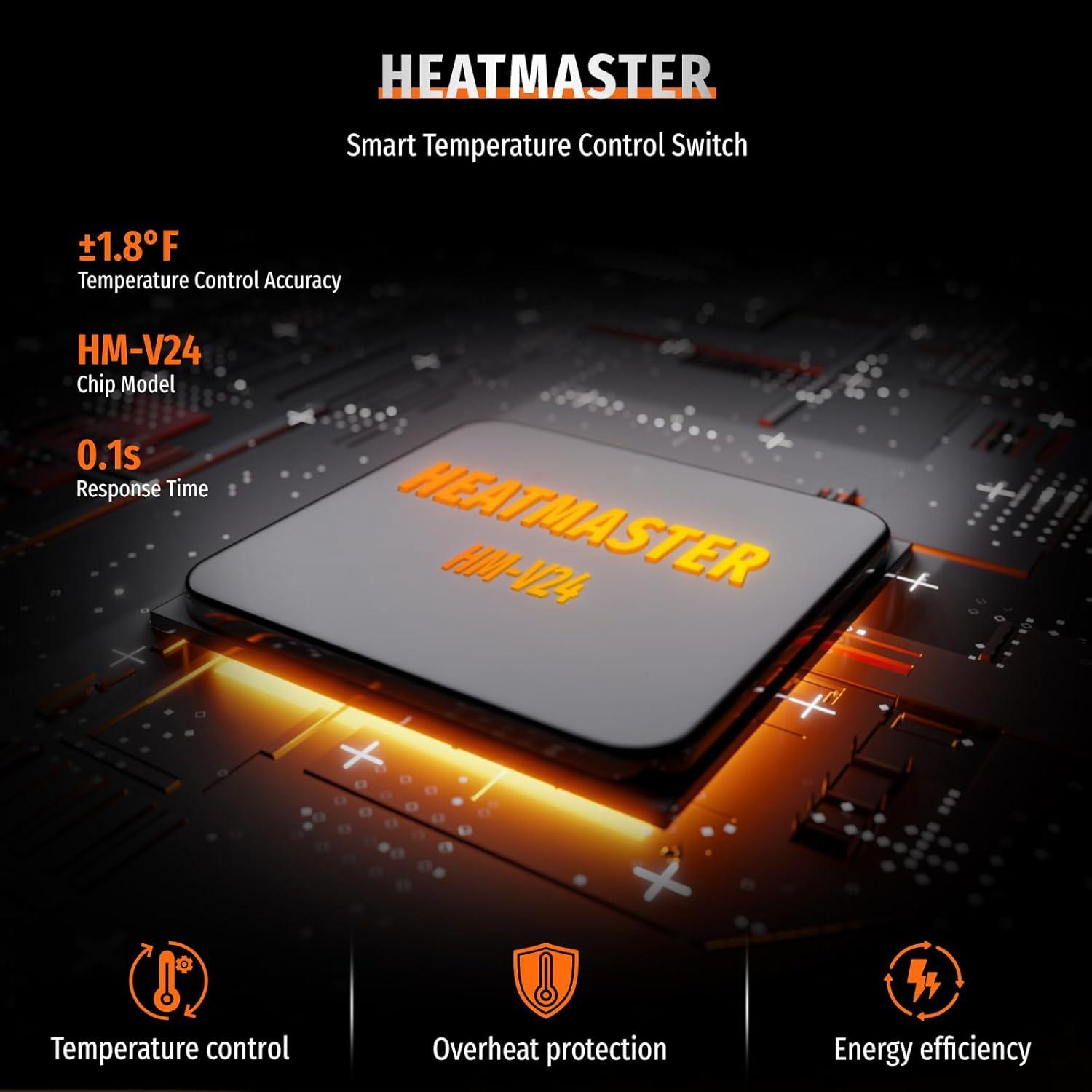 Chaleco Térmico Eléctrico Molifen para Hombre 9 Zonas Calefacción