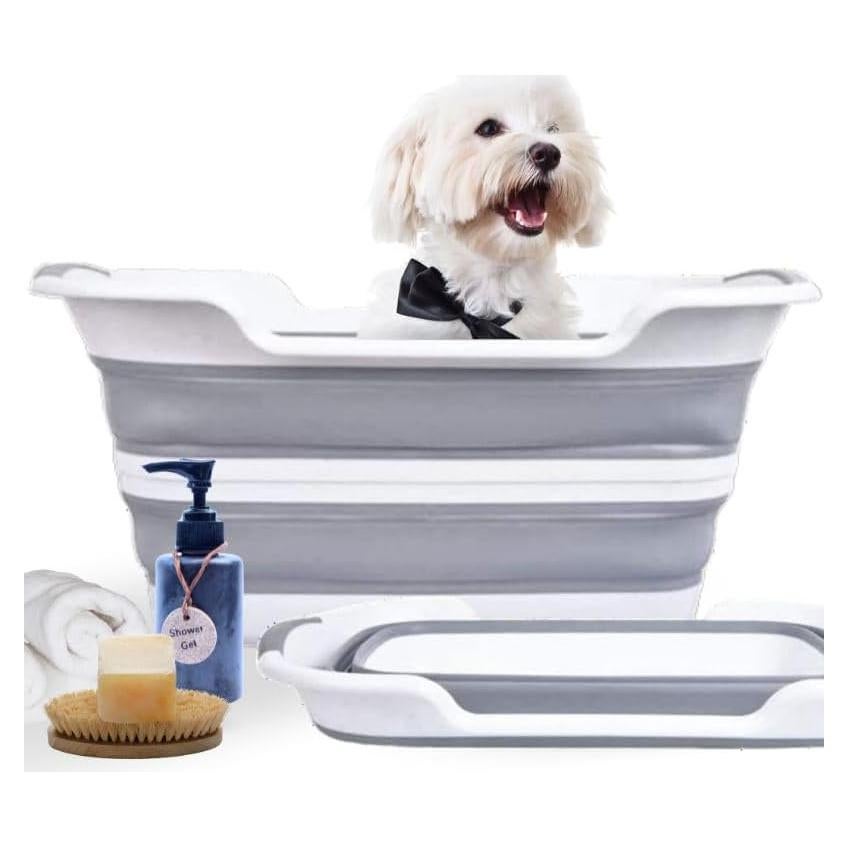 Bañera Plegable para Perros CYGNE con Drenaje 60x40cm