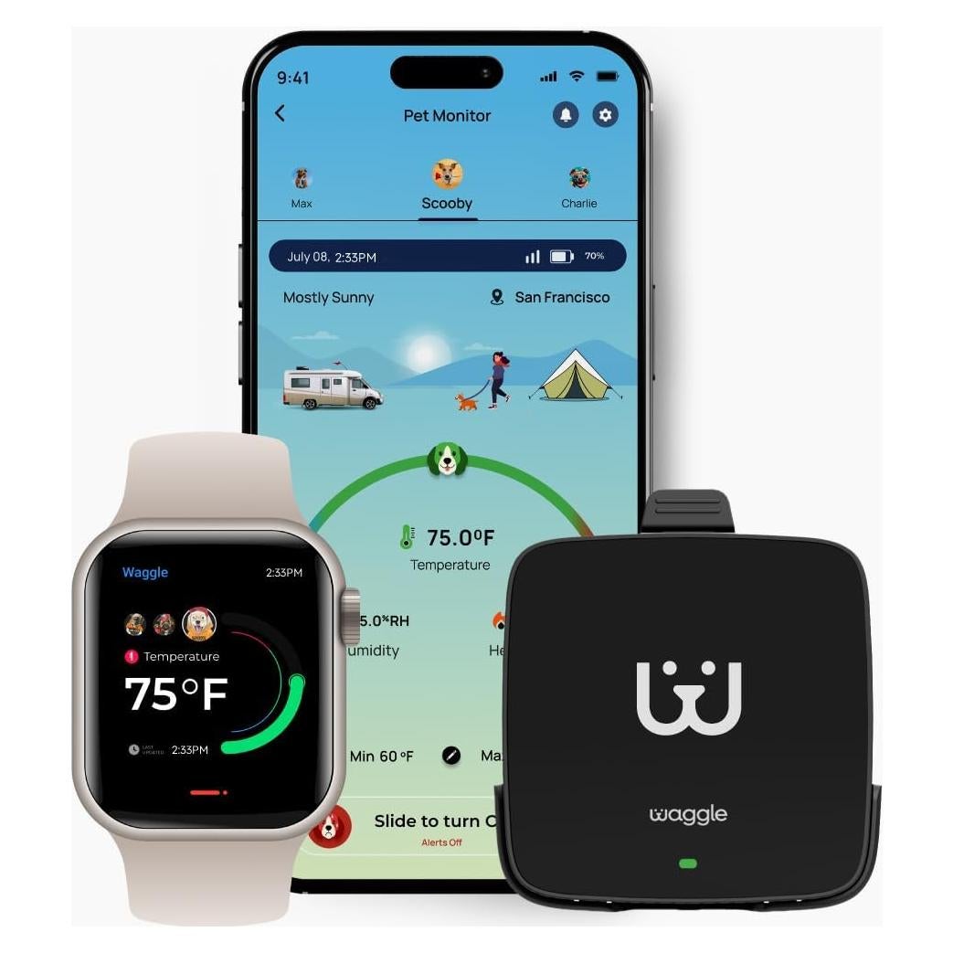 Monitor de Seguridad para Mascotas Waggle Lite 4G LTE