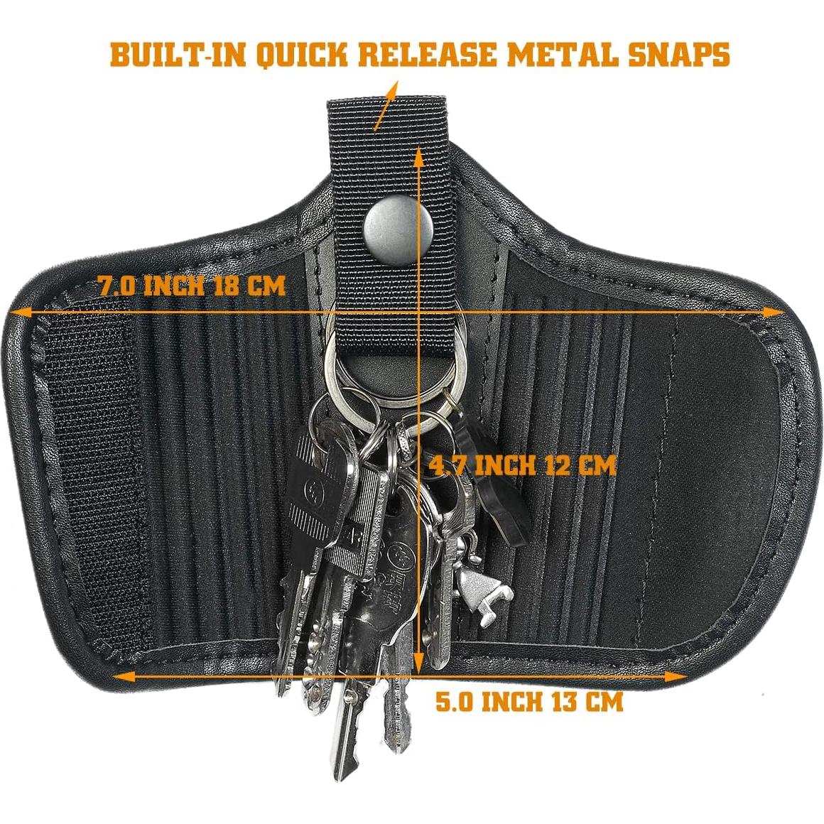 Soporte de Llaves Silencioso SdTacDuGe para Cinturón 5,72 cm