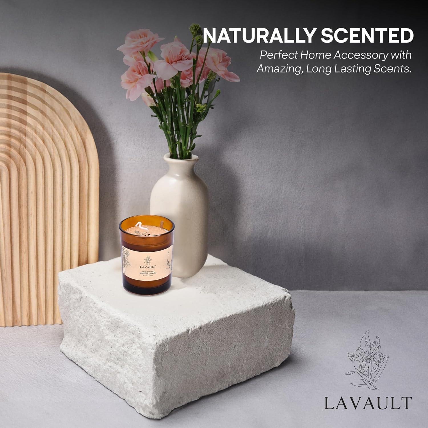 Scented Candles with Zen Scent - Aromatherapy for Relaxation, Stress - Soy Candles Gifts for Women, Mothers Day, Housewarming, Birthday - Aroma Fragrance Candle for Home, Bathroom, Spa