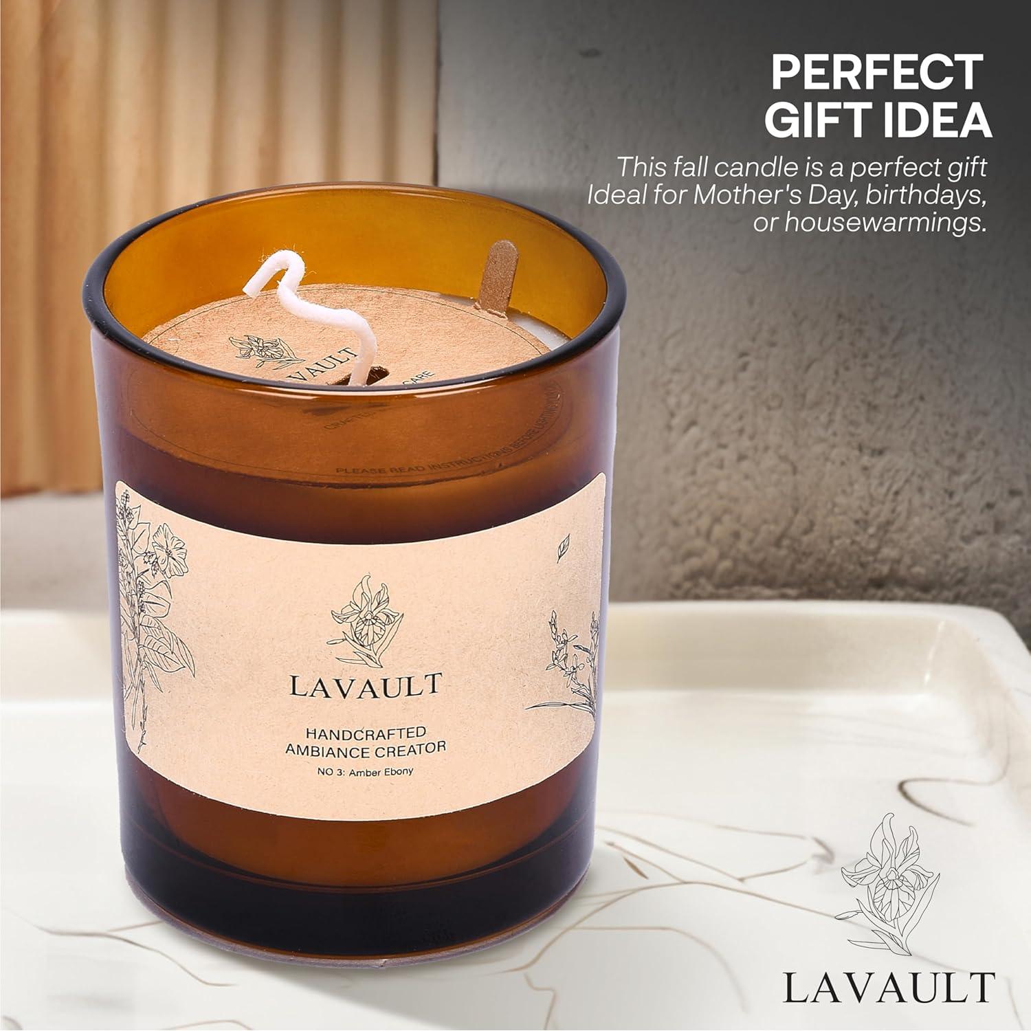 Scented Candles with Zen Scent - Aromatherapy for Relaxation, Stress - Soy Candles Gifts for Women, Mothers Day, Housewarming, Birthday - Aroma Fragrance Candle for Home, Bathroom, Spa