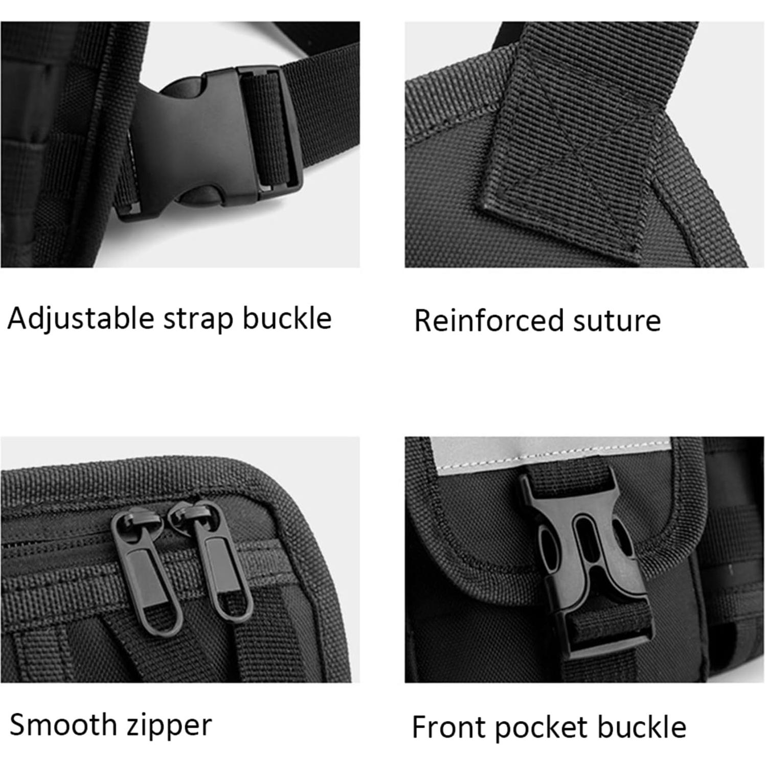 Arnés de Pecho para Walkie Talkie TDYU con Bolsa Ajustable