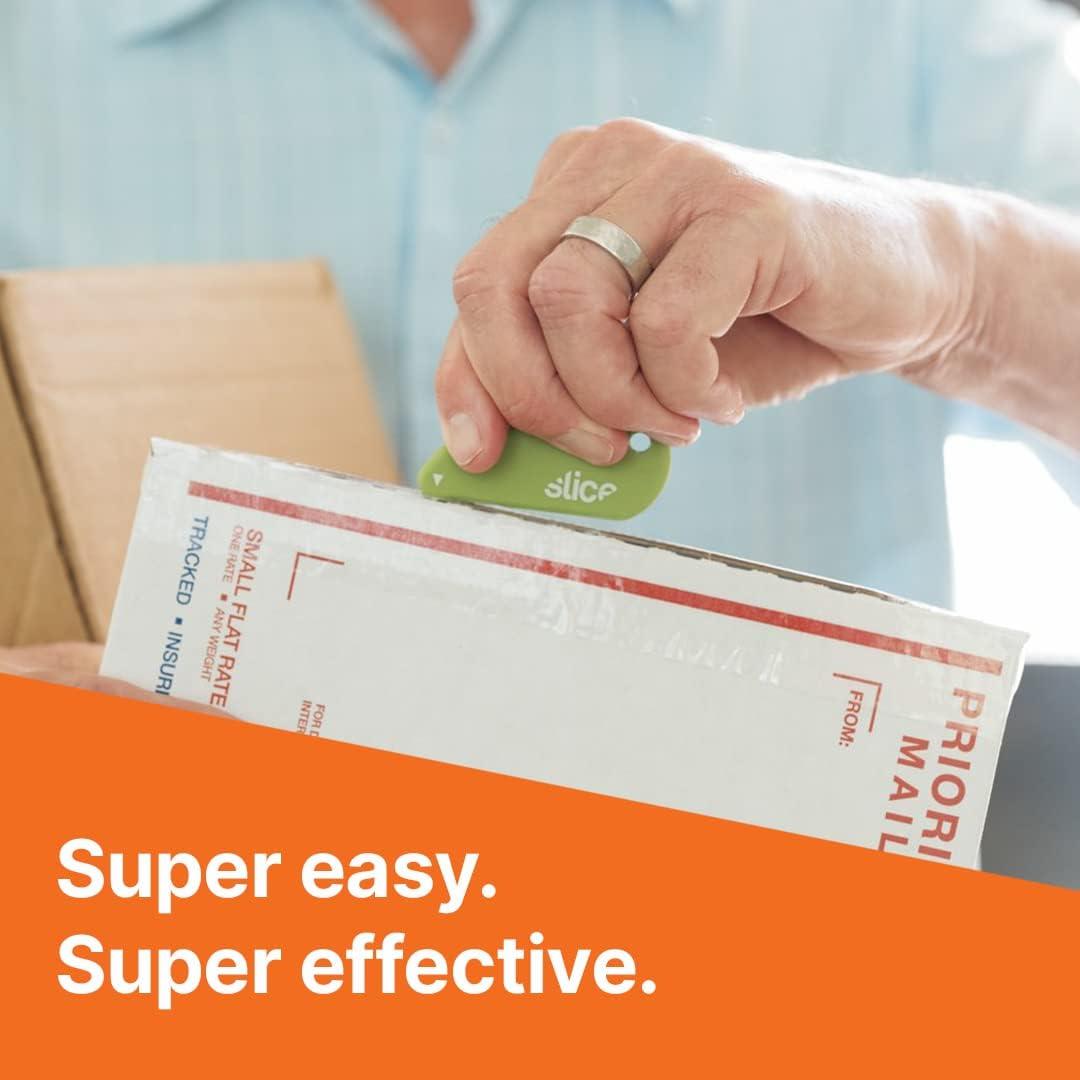 Cortador de Seguridad Slice 00100 - Cuchilla Cerámica Verde